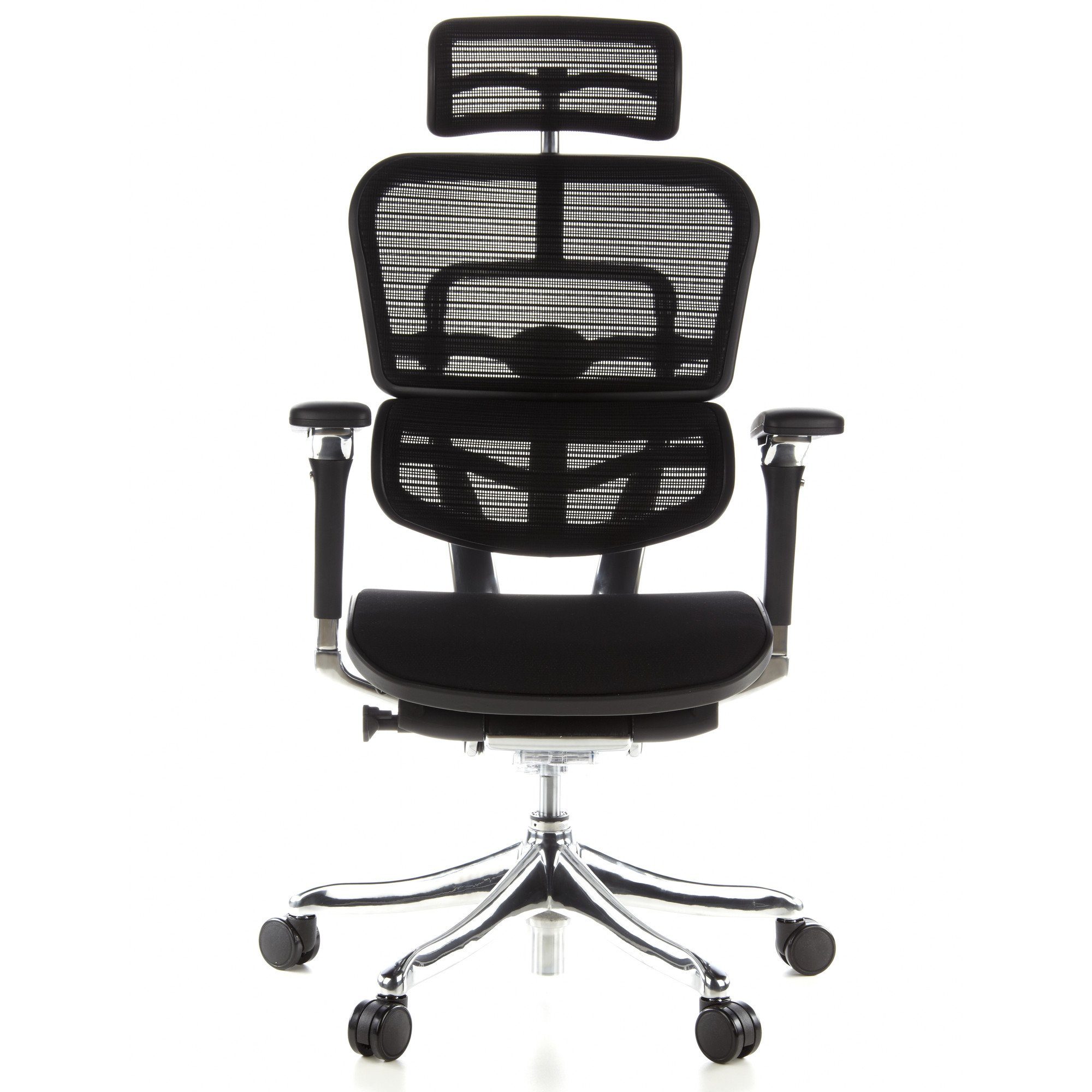 hjh OFFICE Drehstuhl Luxus Chefsessel ERGOHUMAN PLUS Stoff (1 St), Bürostuhl ergonomisch