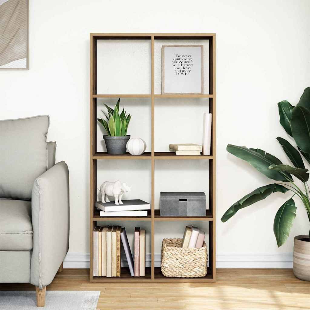 vidaXL Bücherregal Raumteiler-Bücherregal Artisan-Eiche 69,5x29x137,5 cm, 1 günstig online kaufen