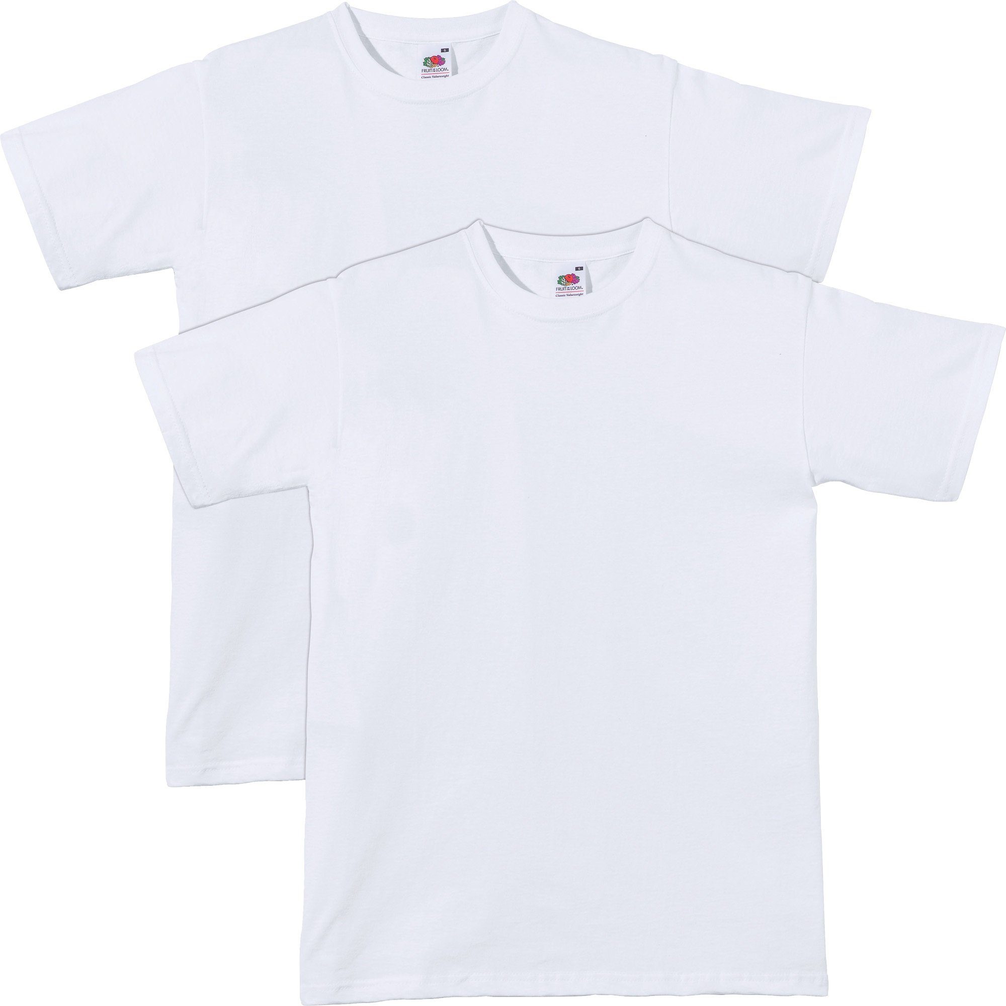 Fruit of the Loom Sweatshirt Unisex-T-Shirt, 2er-Pack Uni günstig online kaufen