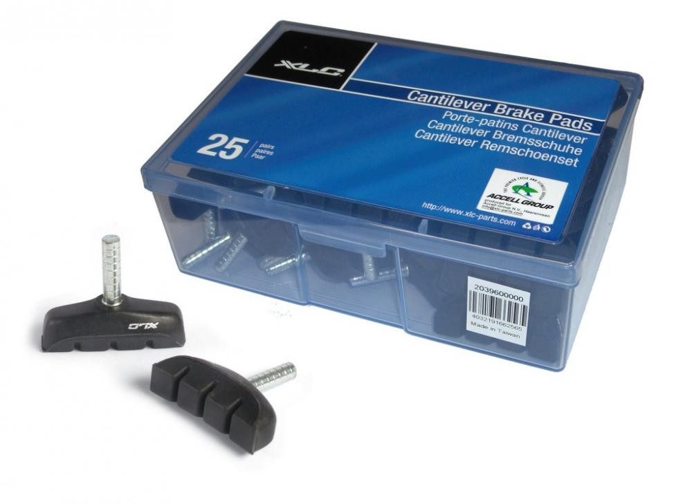 XLC Felgenbremse XLC Cantilever Bremsschuhe BS-C01 OEM-Verpackung, 25 Paar 53mm EVP per