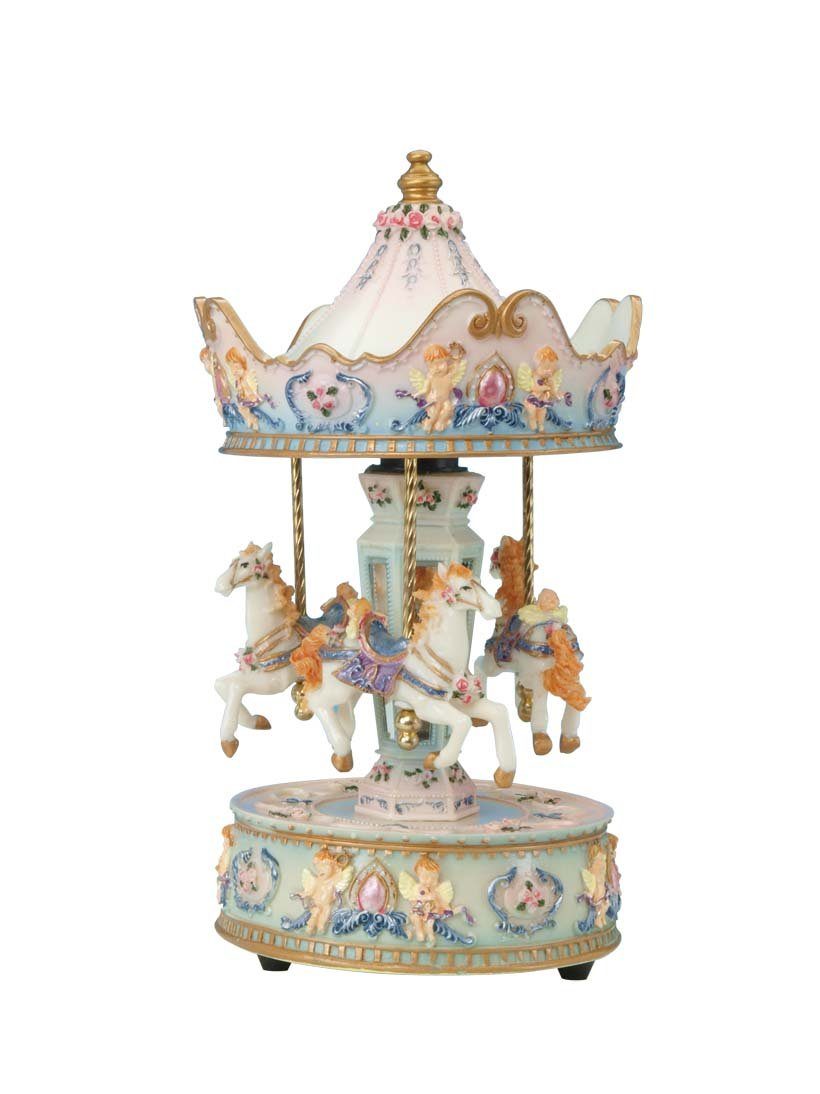 Musicboxworld Spieluhr Karussell pink