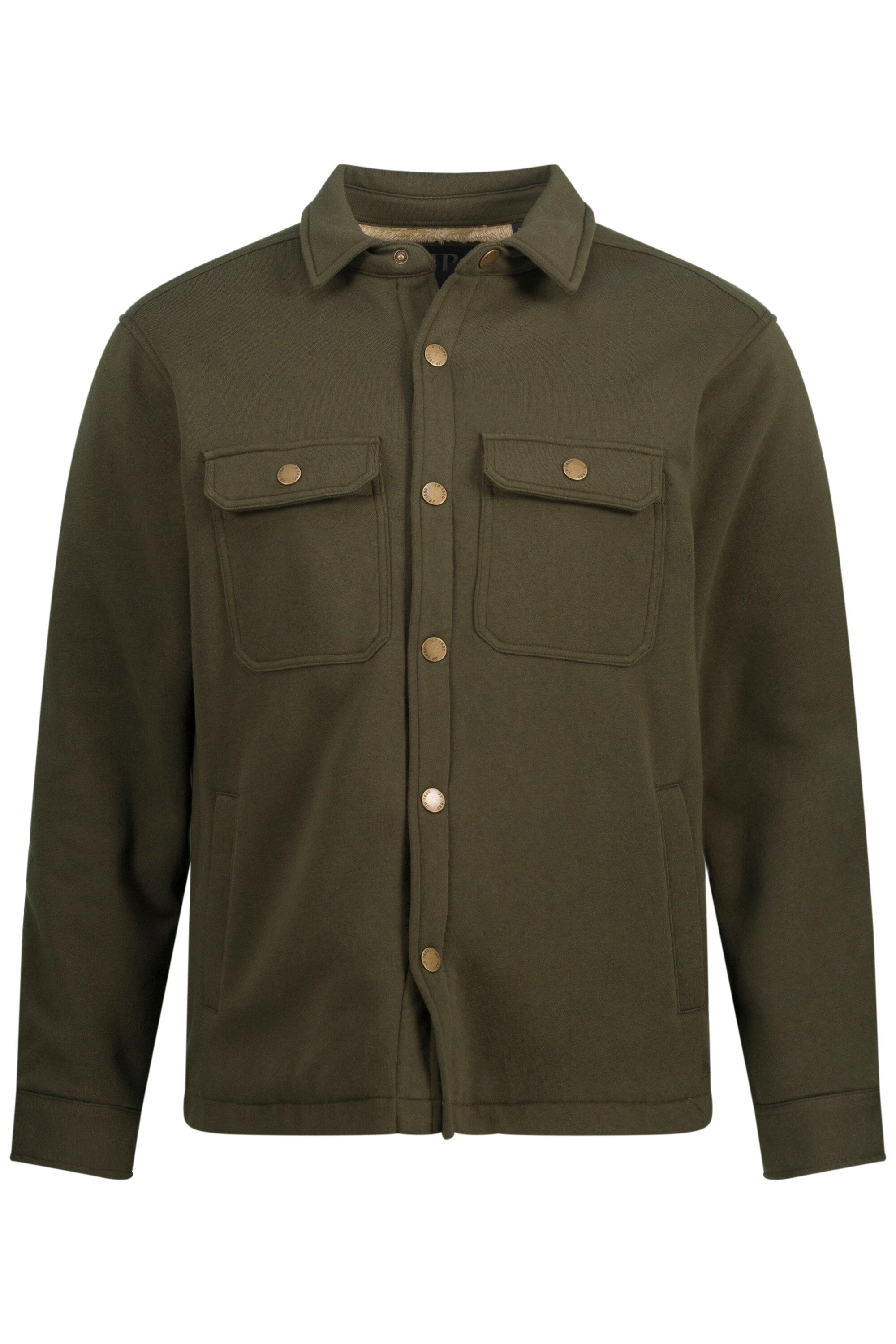 JP1880 Fleecejacke Hemd Overshirt Outdoor Sweat günstig online kaufen