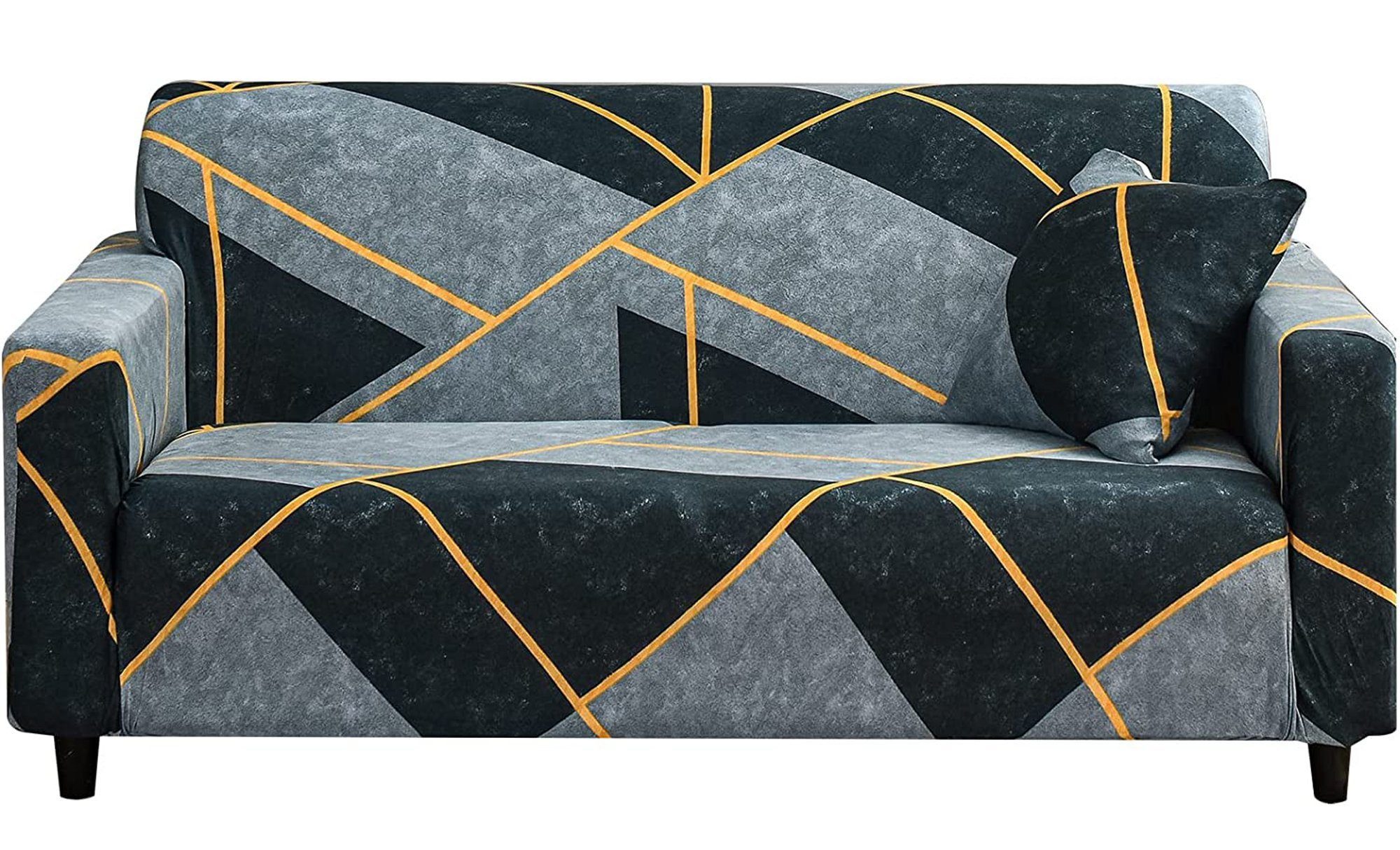 ibettertec Sofahusse Sofabezug 1/2/3/4 Sitzer,Sofaüberwurf Elastisch günstig online kaufen