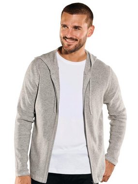 emilio adani Strickjacke Strickjacke mit Kapuze