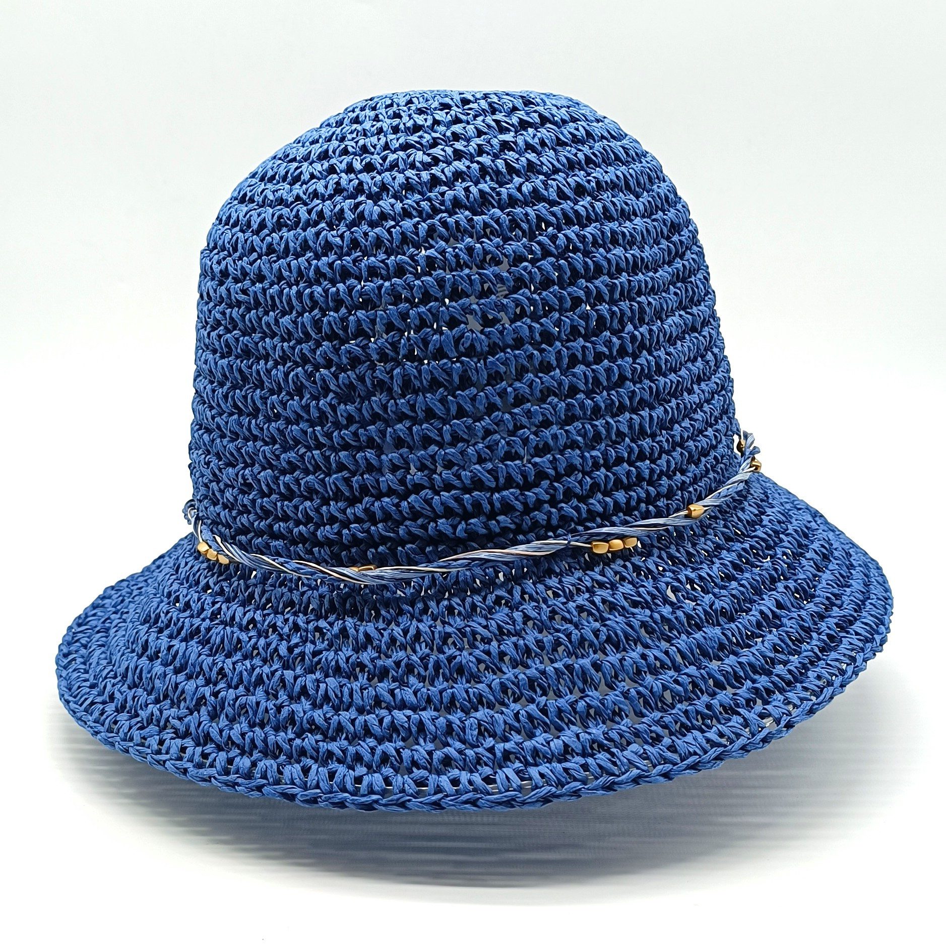 Loevenich Strohhut DA-Strohhut blau