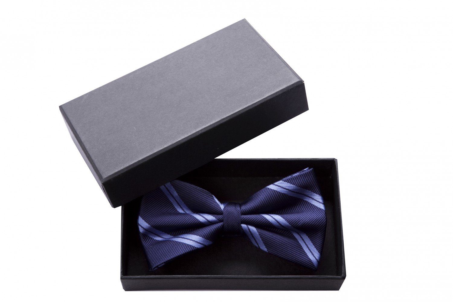 Fabio Farini Fliege Herren Fliegen Set mit Einstecktuch - Männer Querbinder Vorgebunden (mit Einstecktuch) (25x25cm) Navyblau/Dunkelblau