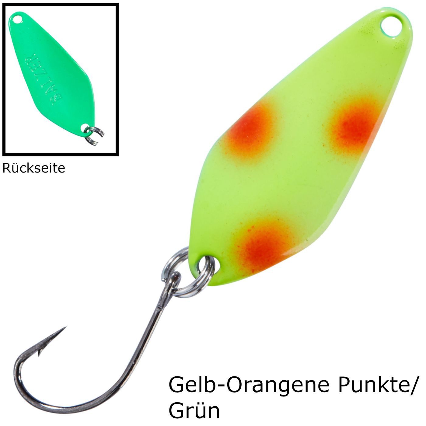 Gelb-Orangene Punkte/Grün