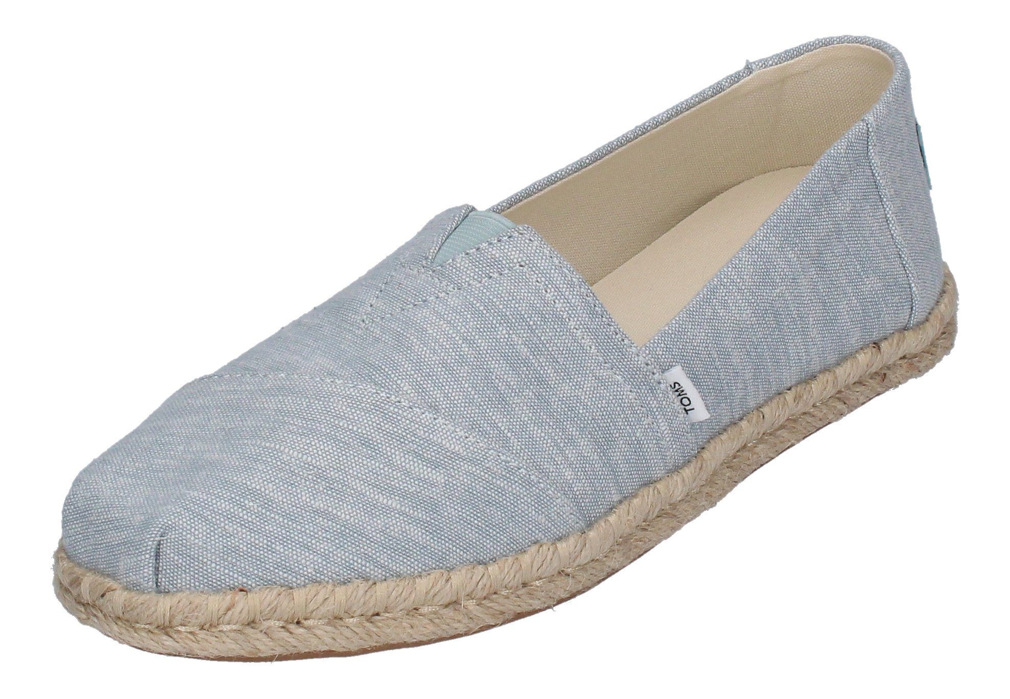 TOMS ALPARGATA ROPE 10017729 Espadrille Light Blue