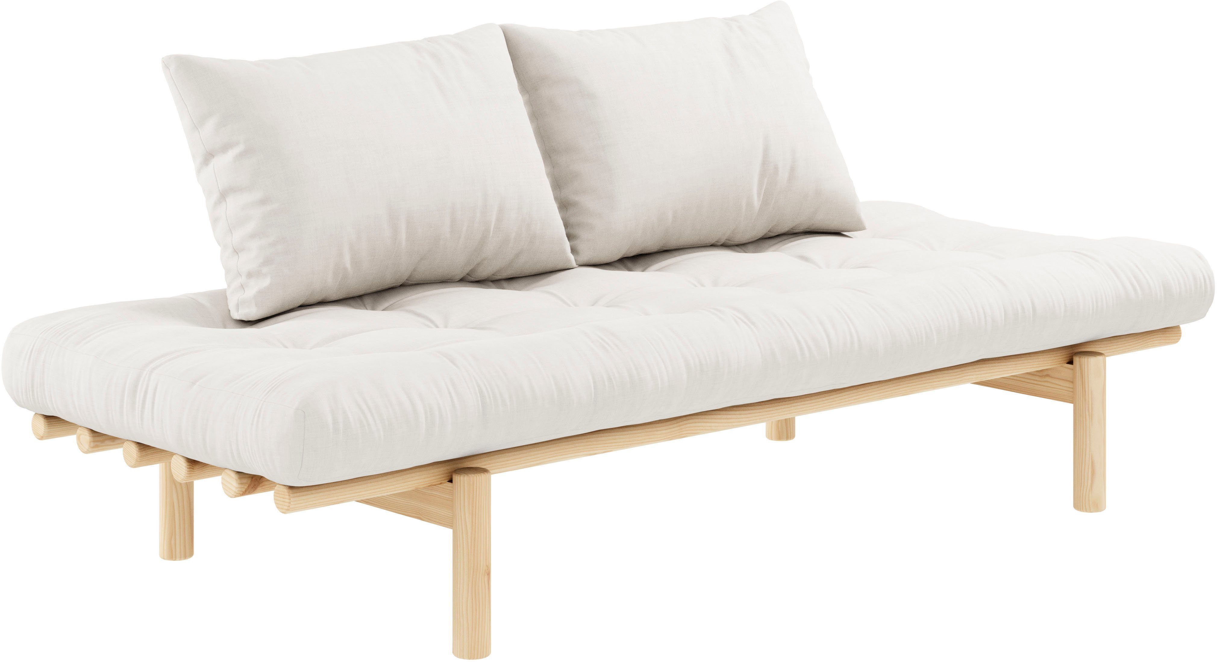 Karup Design Daybett Pace (Set, 2 tlg), aus massiven Kiefernholz, inkl. Futonmatratze