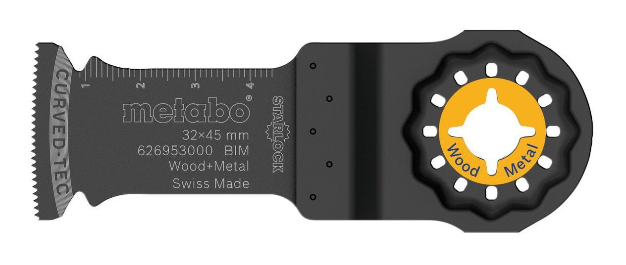 metabo Tauchsägeblatt (5 Stück), Tauchsägeblätter 32 mm für Holz/Bi-Metall