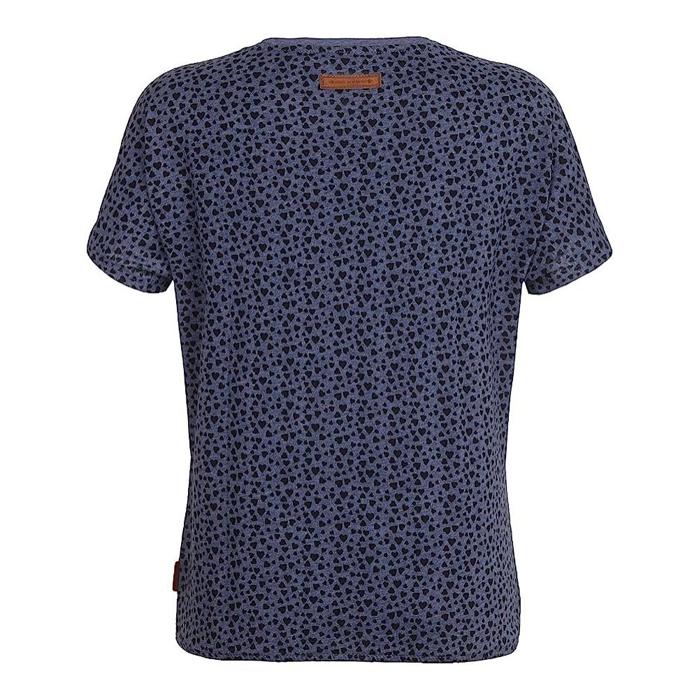 naketano T-Shirt Damen mit Herzen in grau oder blau günstig online kaufen