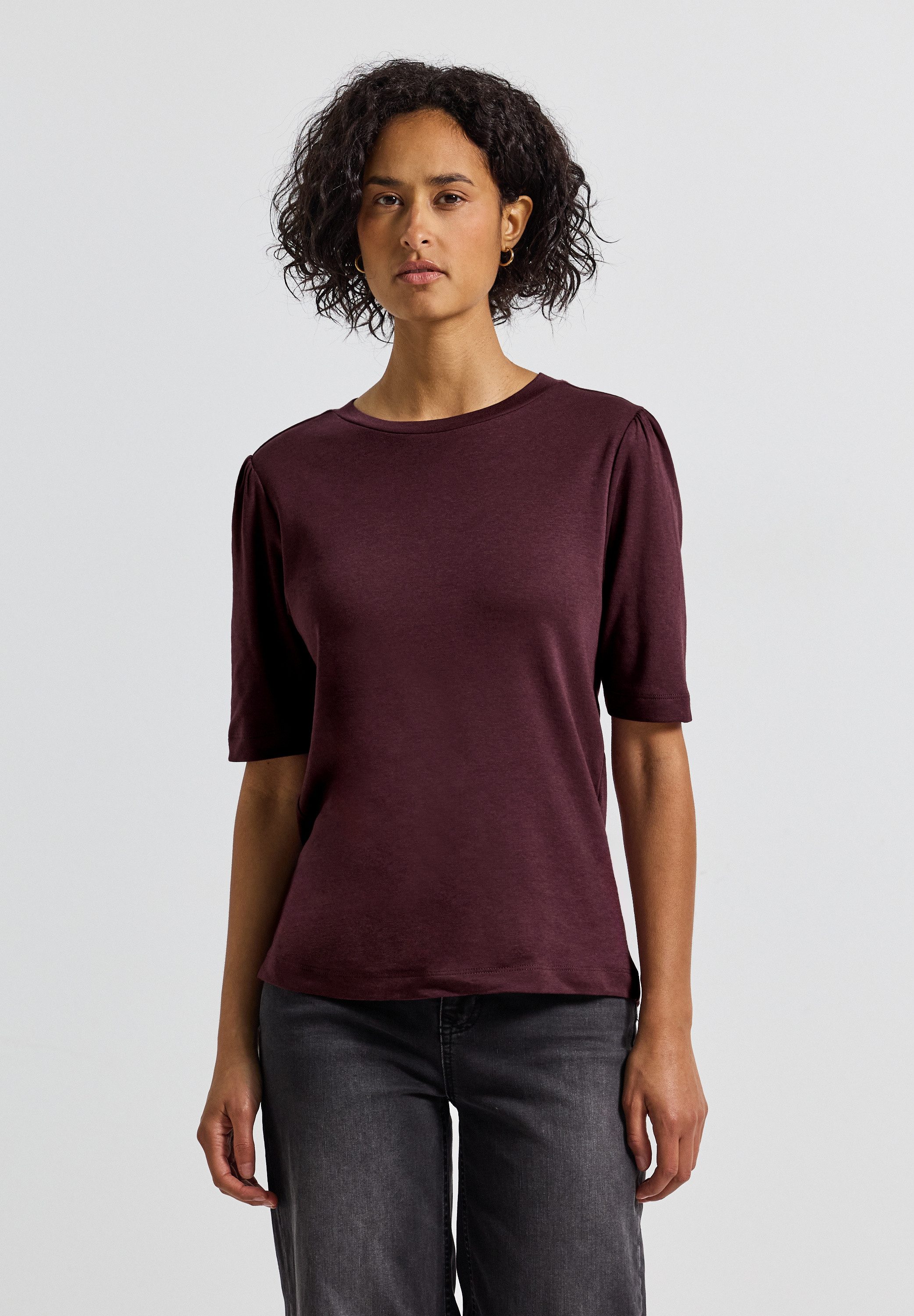 STREET ONE T-Shirt im soften Baumwoll-Mix