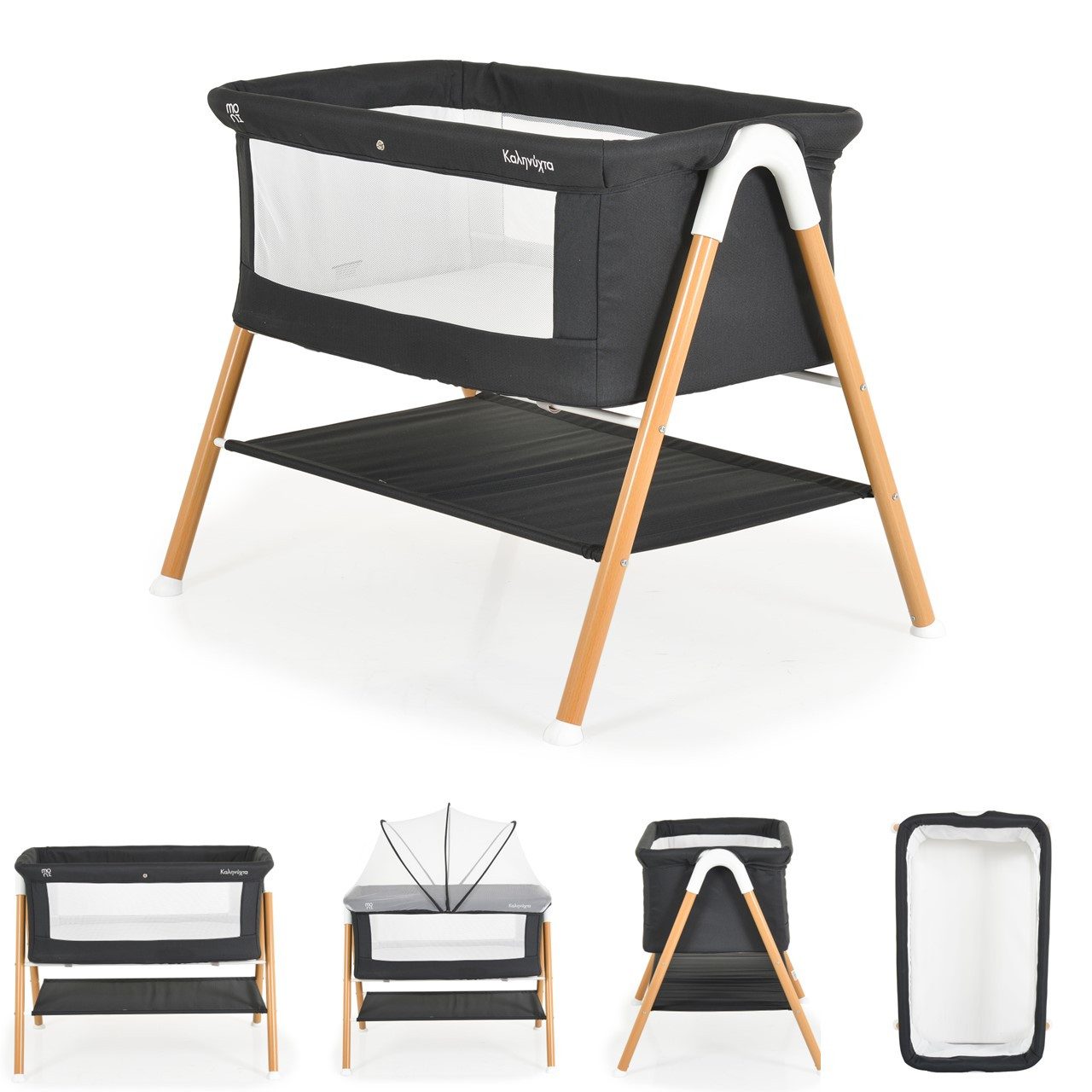 Moni Komplettbett Beistellbett Kalinihta Matratze, mit Reißverschluss, Mosk günstig online kaufen