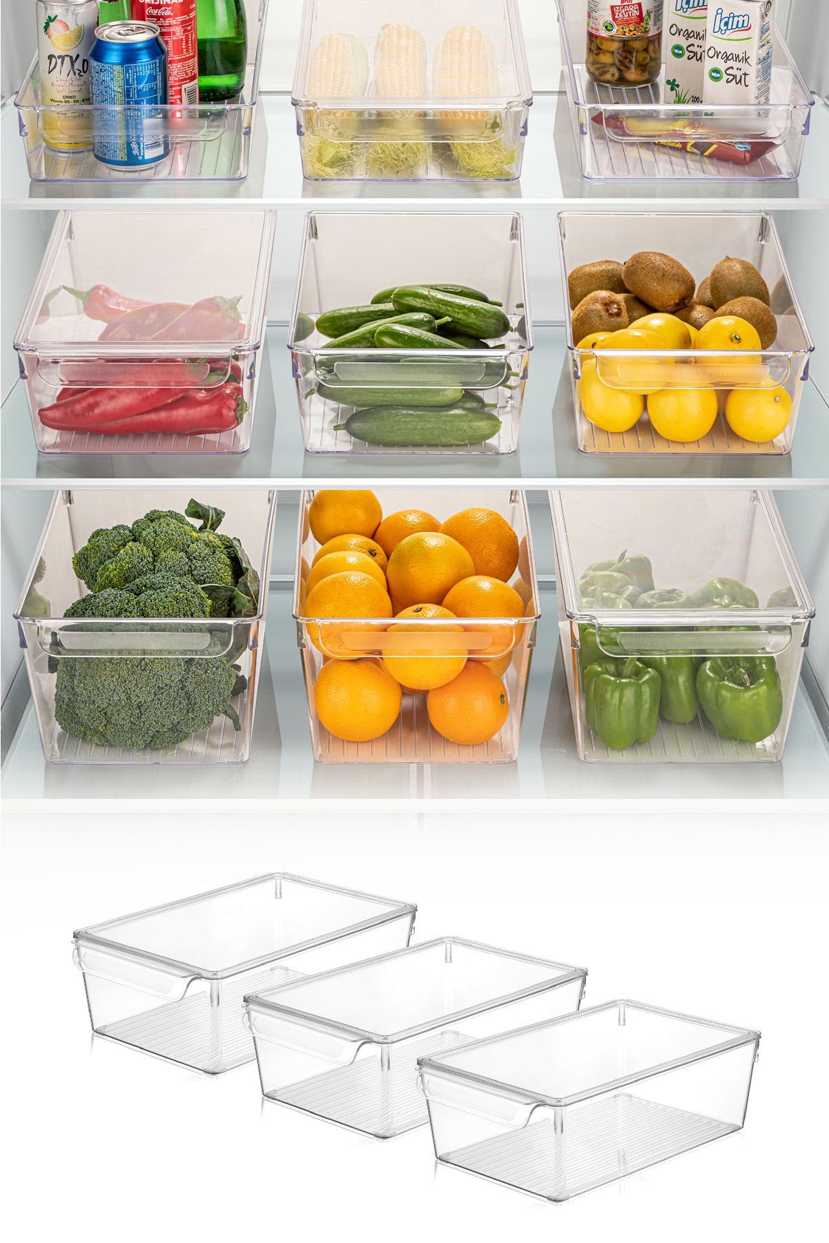 Hermia Concept Vorratsdose FRM3416, Transparent, Sonstige Küchenaufbewahrung, 100% Plastik