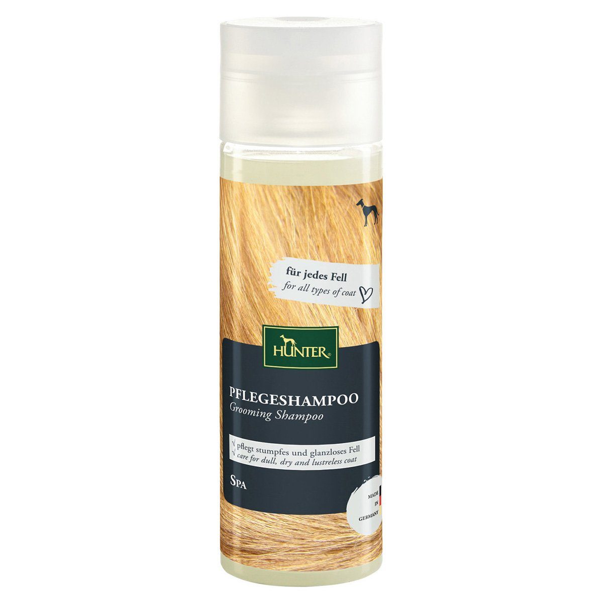 Hunter Tierbedarf Tiershampoo Pure Wellness Pflegeshampoo mit Avocado-Öl 200 ml