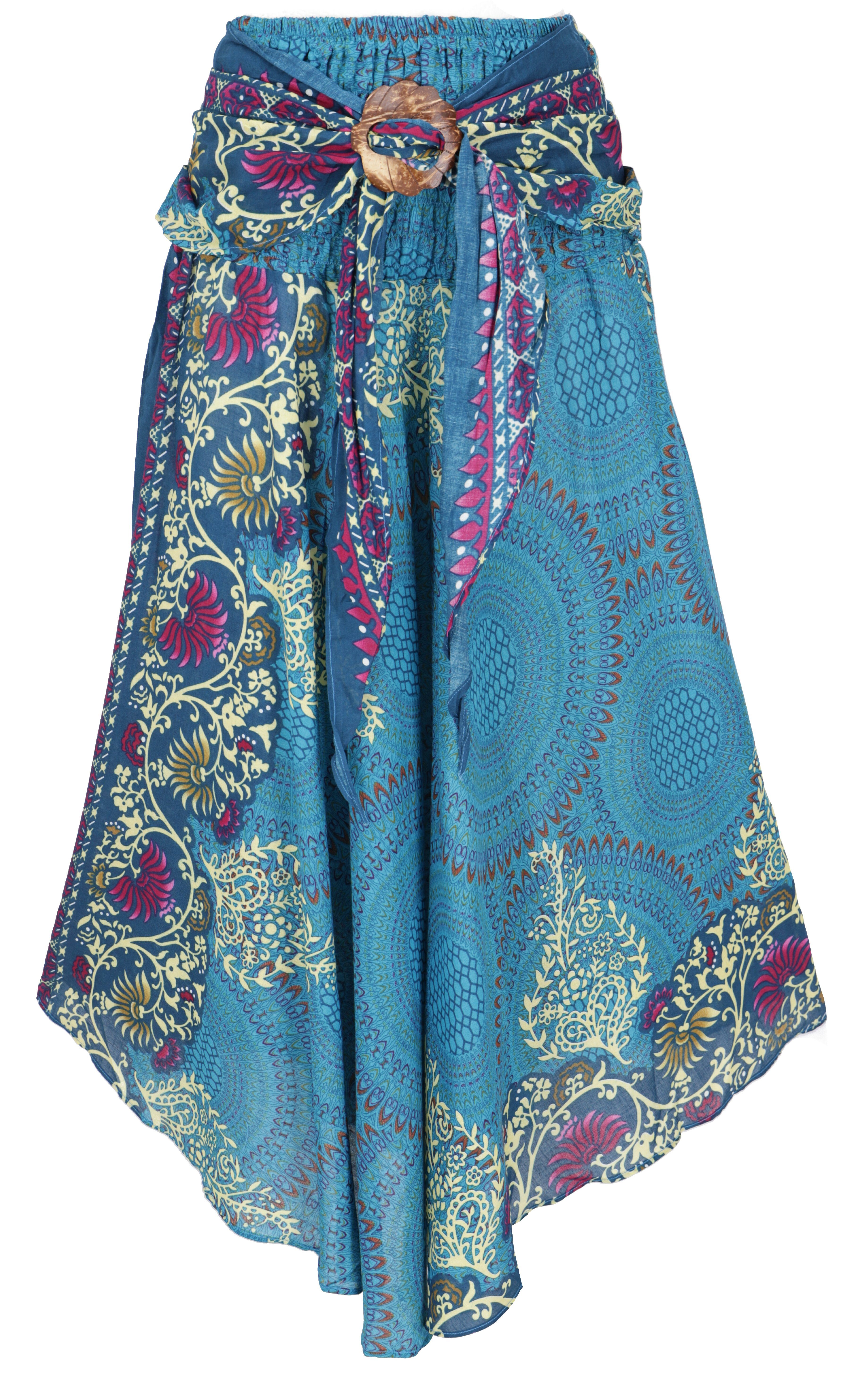 Guru-Shop Minirock Boho Sommerrock, Maxirock Hippie günstig online kaufen