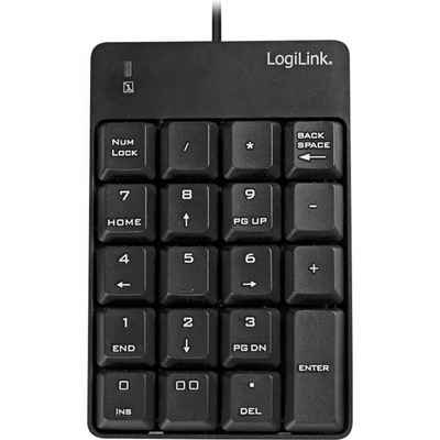 LogiLink ® Numerische Zusatztastatur mit USB-Anschluss Tastatur