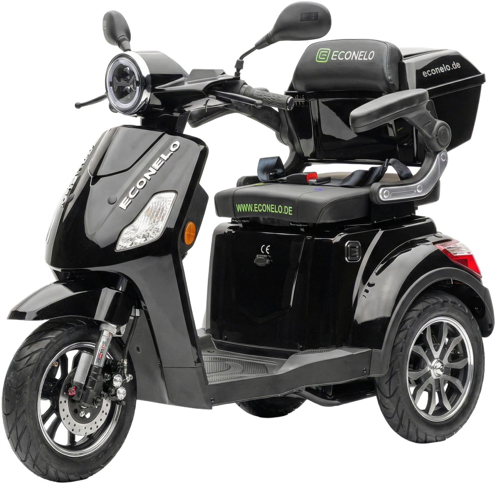 Elektromobil Seniorenmobil P1000, Lithium-Akku, 25 km/h, 1000 Watt