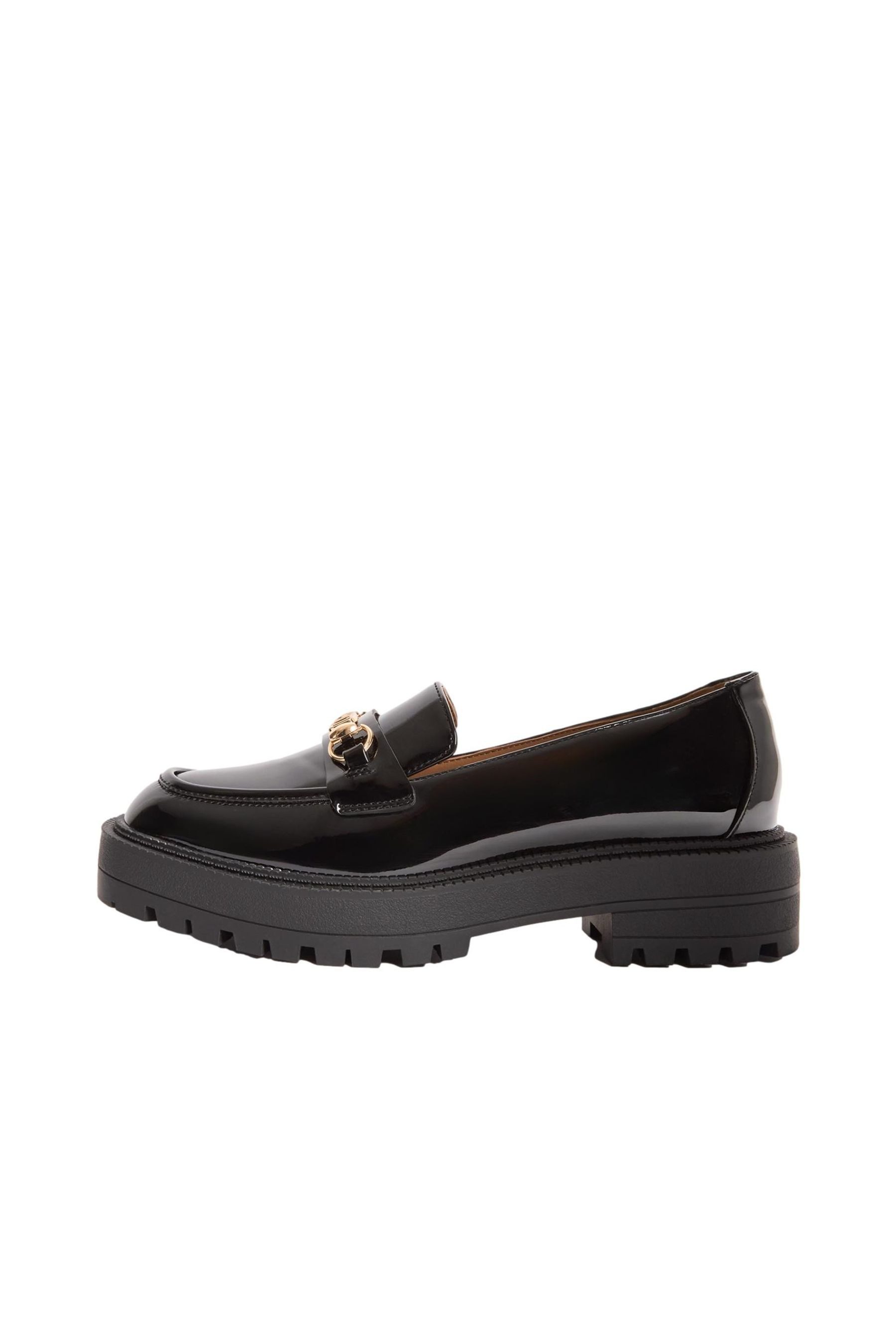 Lipsy Kunstleder-Slipper mit weiter Passform Loafer