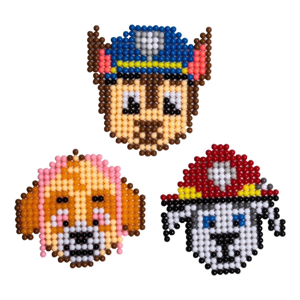 PAW PATROL Bügelperlen 87100700 Unisex Kinder, (6-tlg), Perlen, Bastelperlen, Steckperlen, Kreativperlen, Kreativset