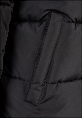 URBAN CLASSICS Winterjacke Urban Classics Herren Sherpa Collar Padded Shirt Jacket (1-St)