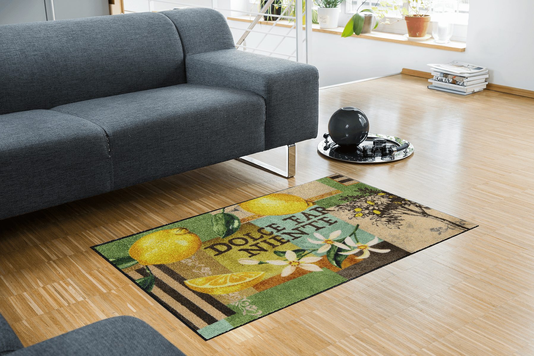 Salonloewe Fußmatte Fußmatte 75x120 Dolce Far Niente, Eingangsmatte groß, Höhe: 750 mm