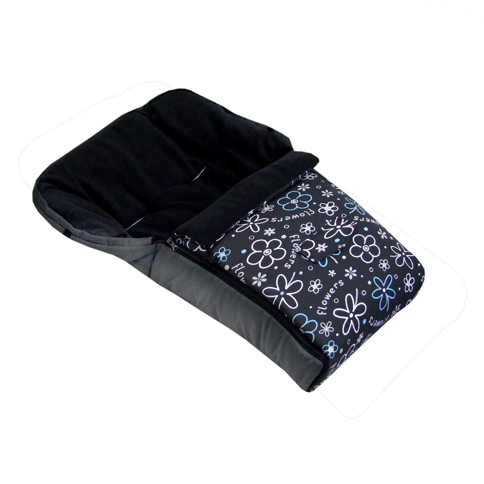 Fußsack Winterfußsack Babyfußsack Fußsack Kinderwagen Fleece universal 90cm