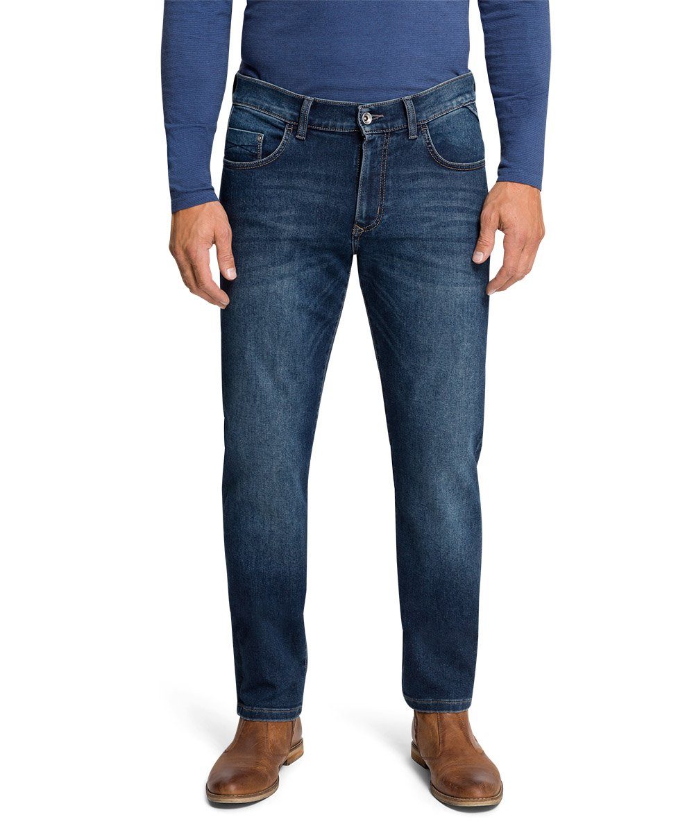 Pioneer Authentic Jeans 5-Pocket-Jeans PIONEER ERIC MEGAFLEX blue used buff günstig online kaufen