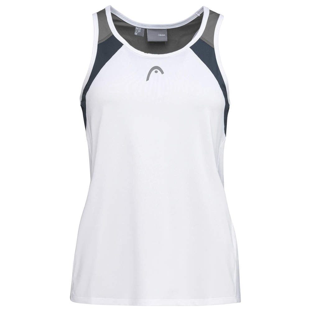 Head Tanktop Tennistank Club 22 Tank Top (Racer Back) weiss/navyblau Damen