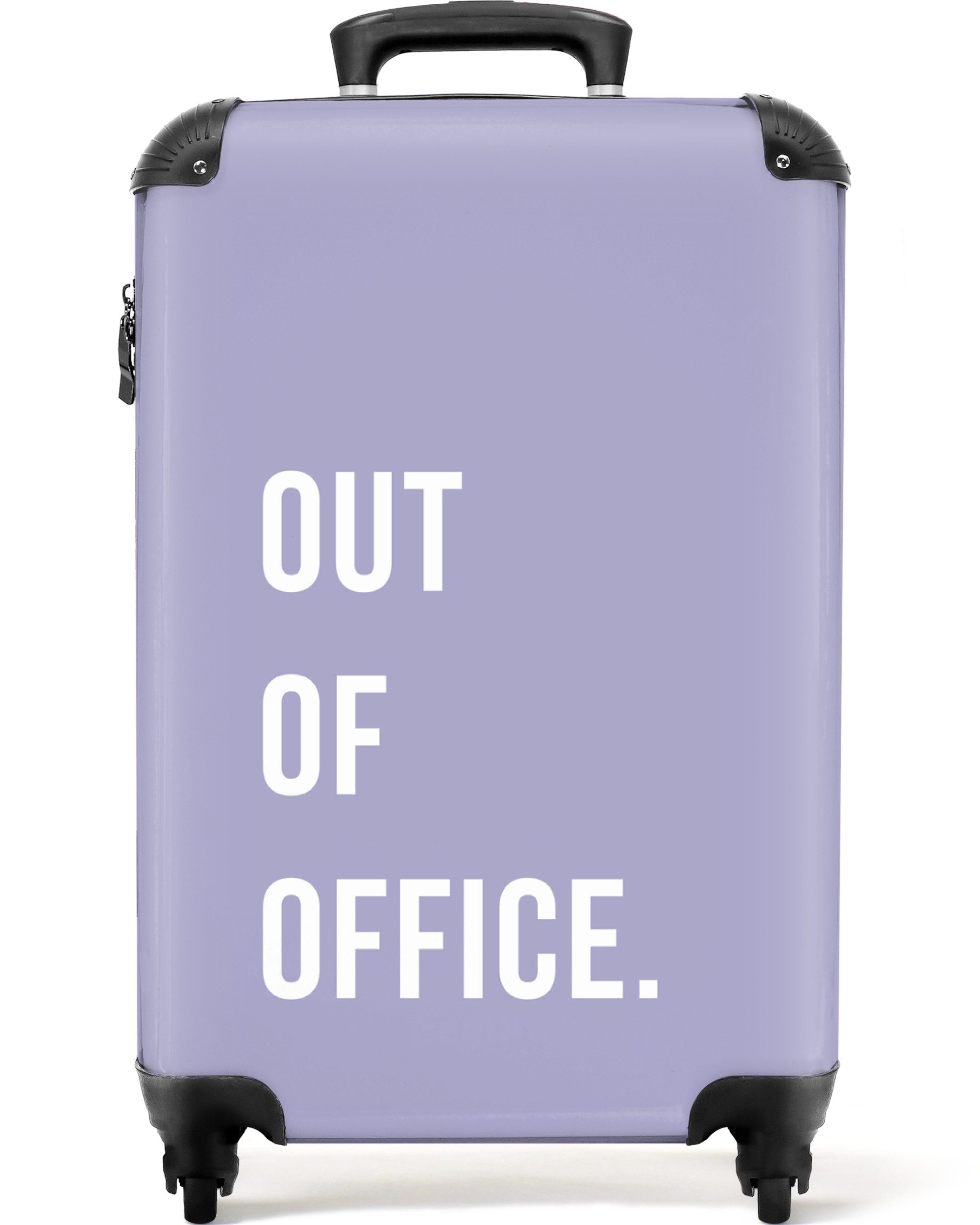NoBoringSuitcases.com© Hartschalen-Trolley Zitate - Außer Haus günstig online kaufen