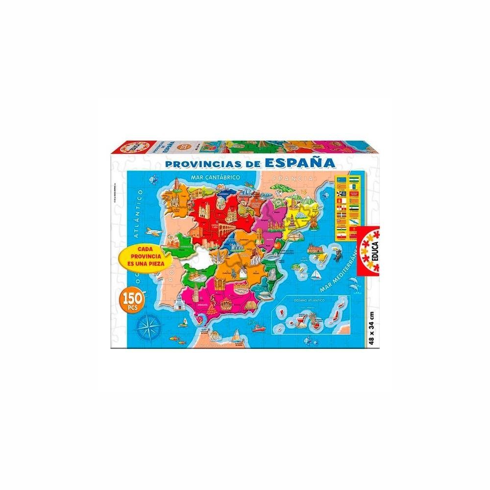 Educa Puzzle Educa Puzzle Spain 150 teilig, Puzzleteile