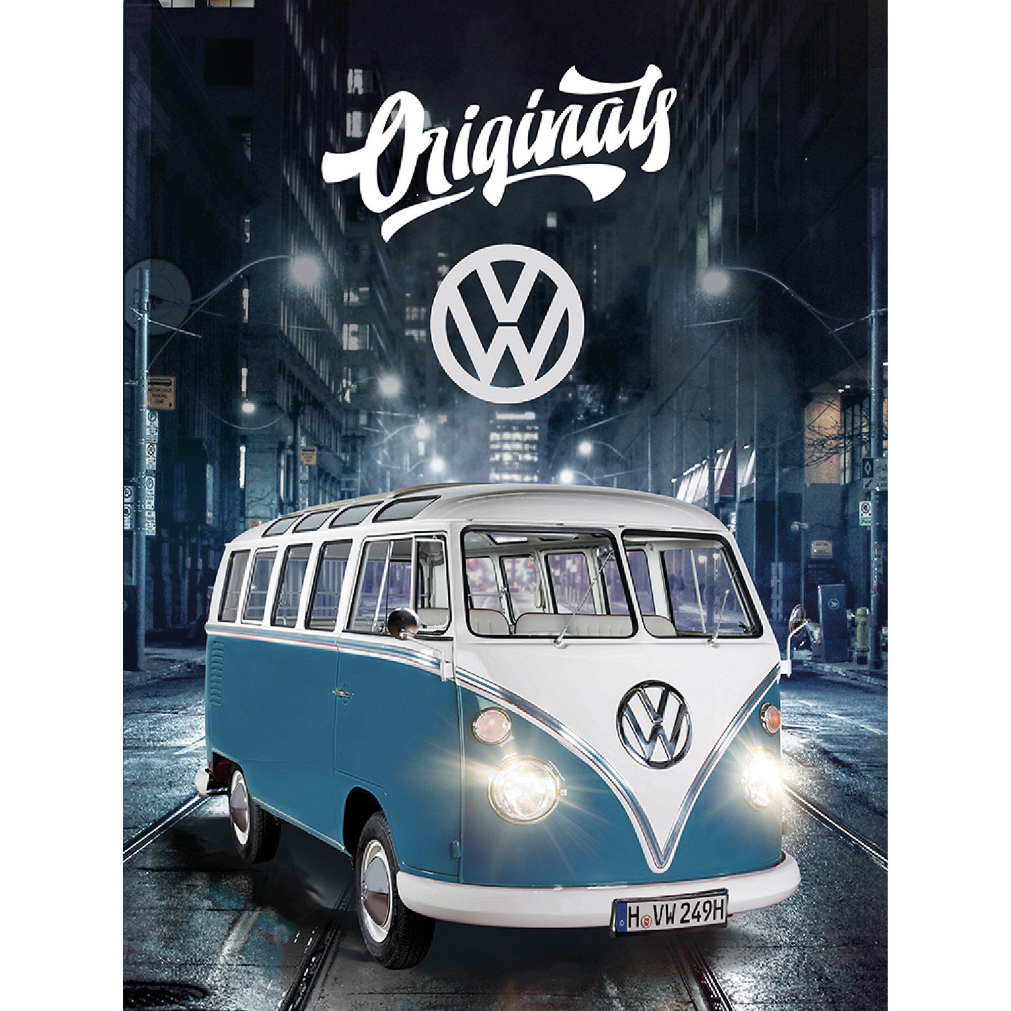 BERONAGE Kinderteppich VW Volkswagen Teppich Bulli günstig online kaufen