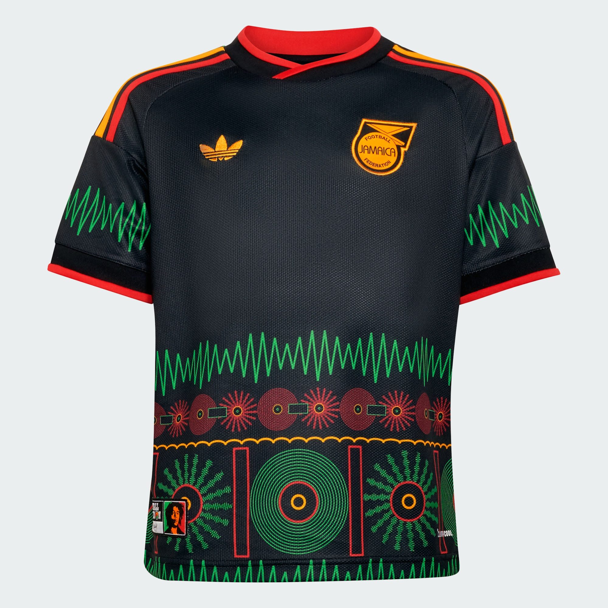 Fußballtrikot JAMAIKA 26 X BOB MARLEY KIDS AUSWÄRTSTRIKOT