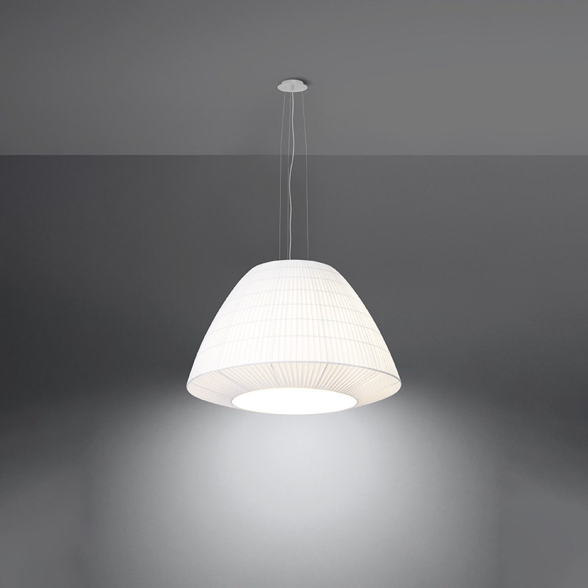 SOLLUX lighting Kronleuchter Kronleuchter Bella 60 Weiß, Nicht enthalten