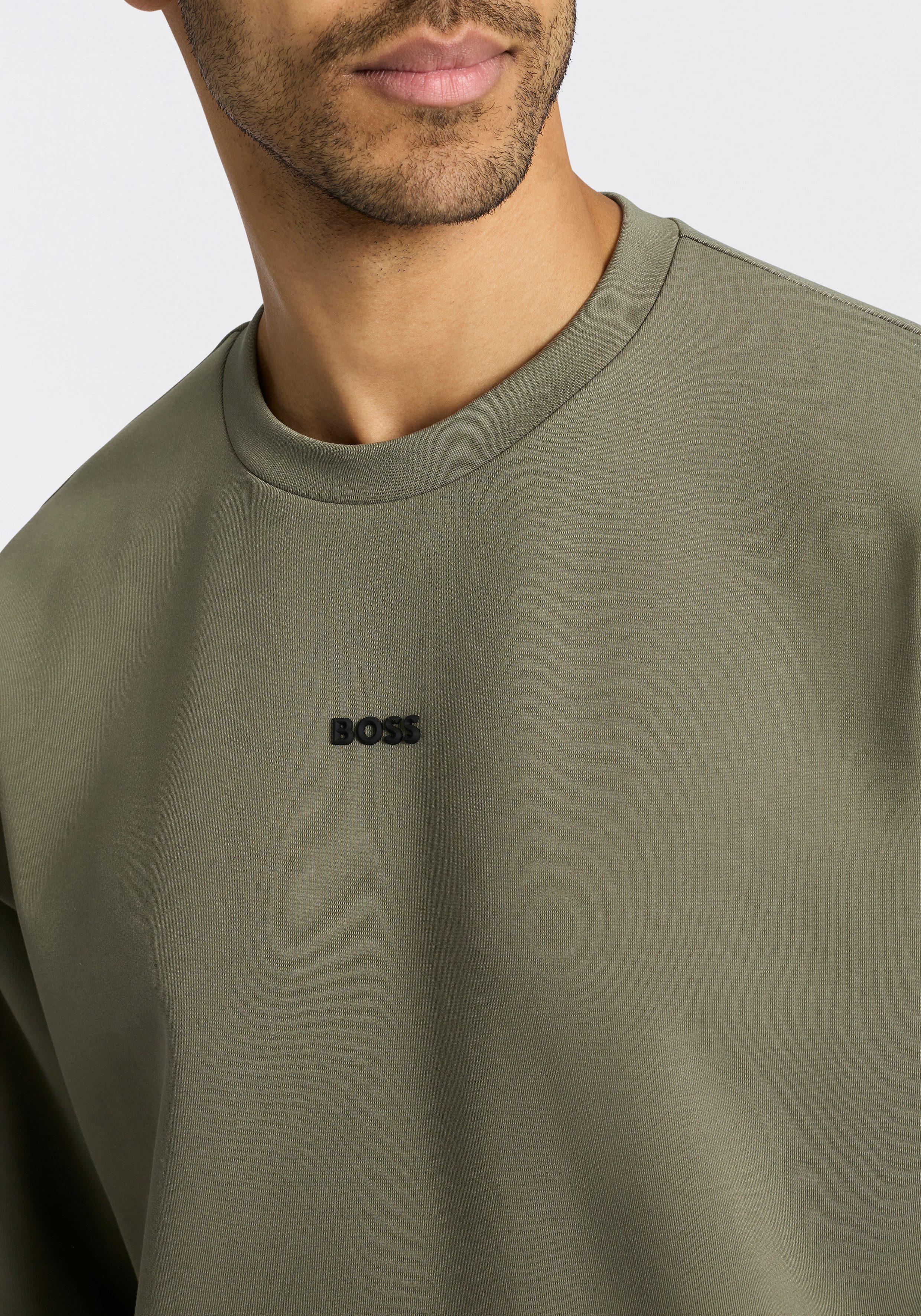 BOSS GREEN Sweatshirt Stenson oversize fit, Rundhalsausschnitt günstig online kaufen