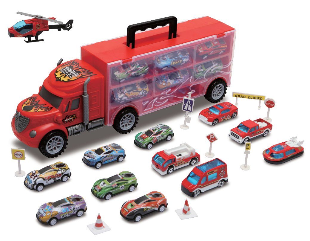 autolock Spielzeug-Transporter LKW Autotransporter Spielzeug, Transport Träger Spielzeugauto Set