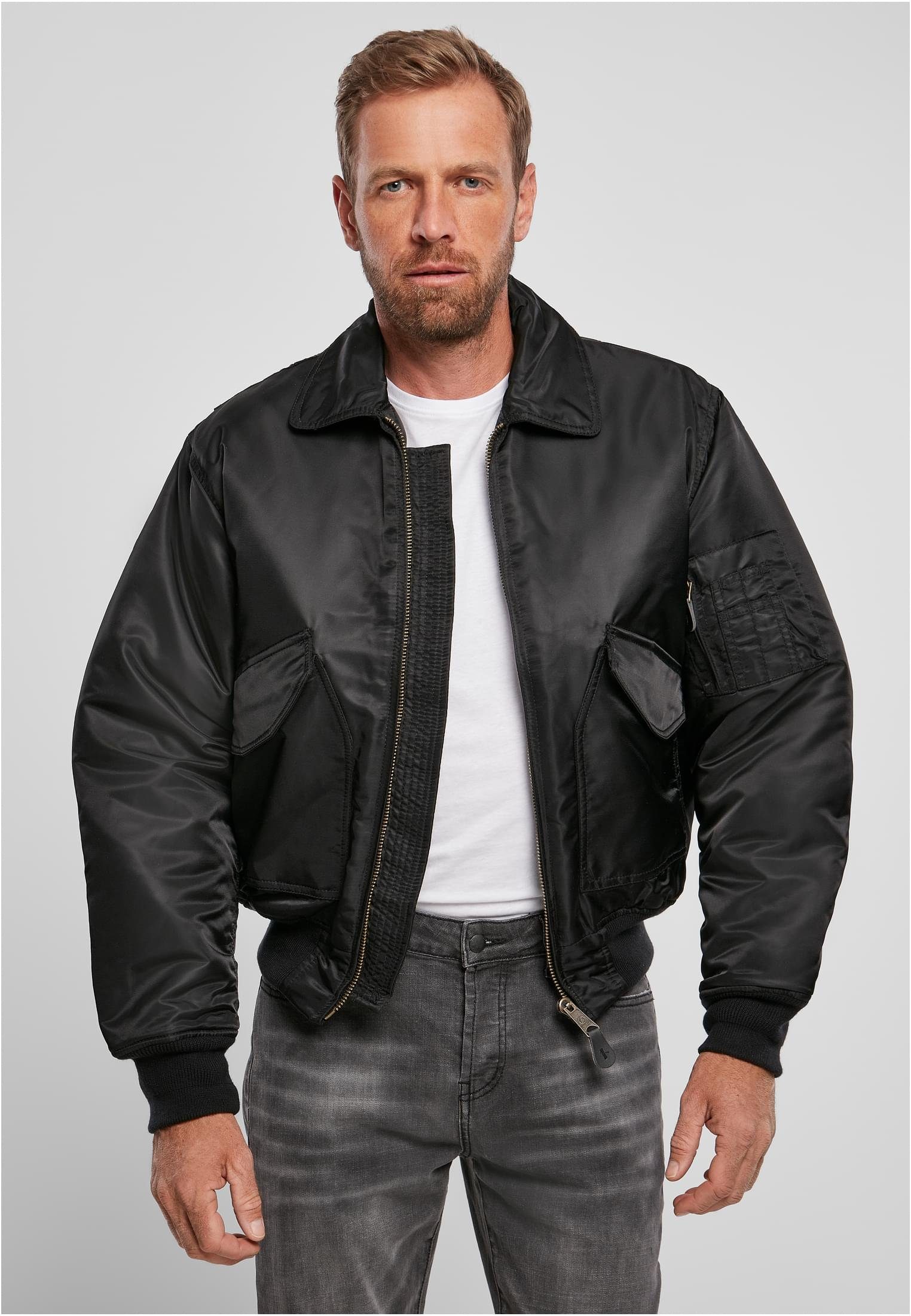 Brandit Outdoorjacke Herren CWU Jacket (1-St) black