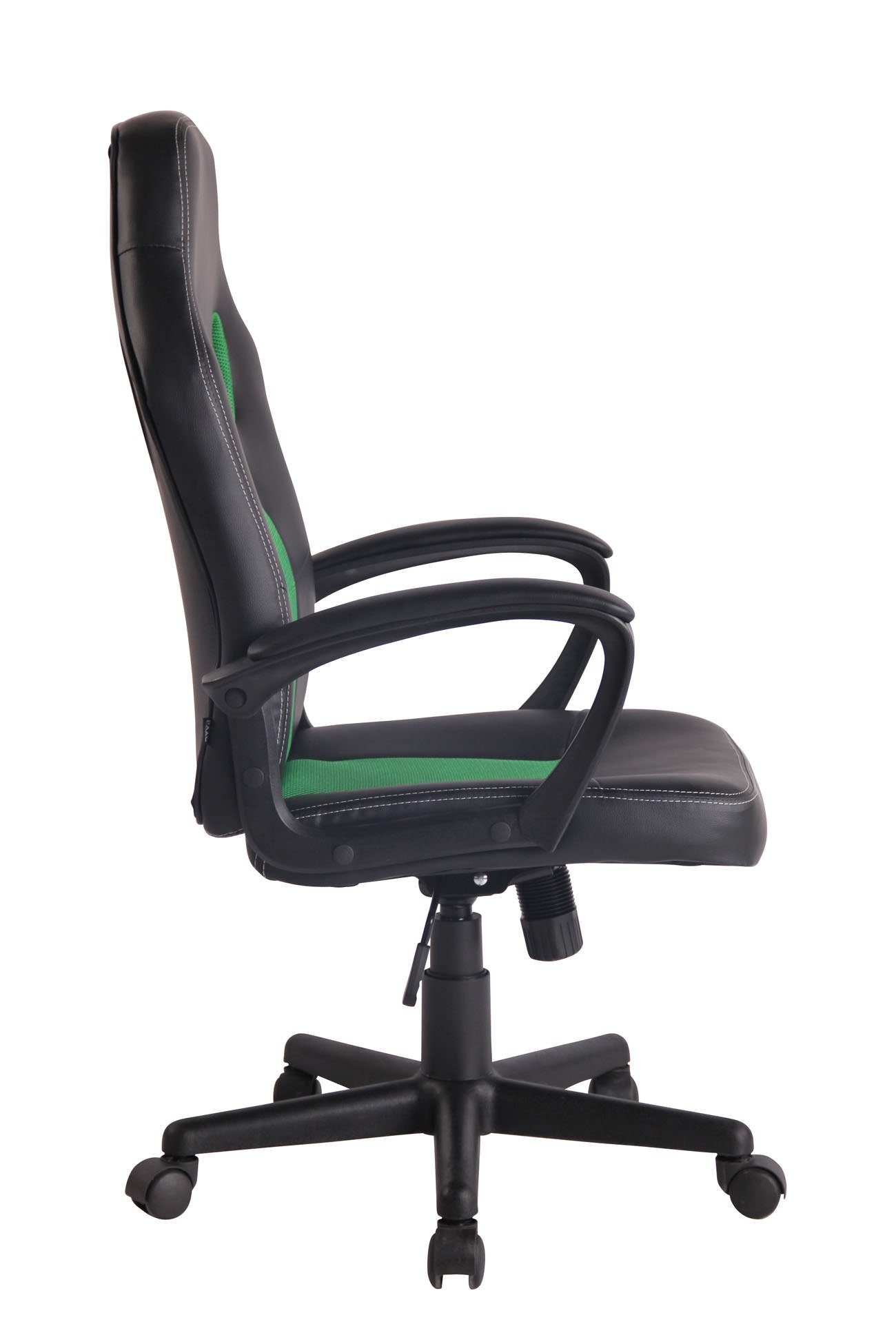 CLP Elbing, Gaming Chair schwarz/grün höhenverstellbar und drehbar