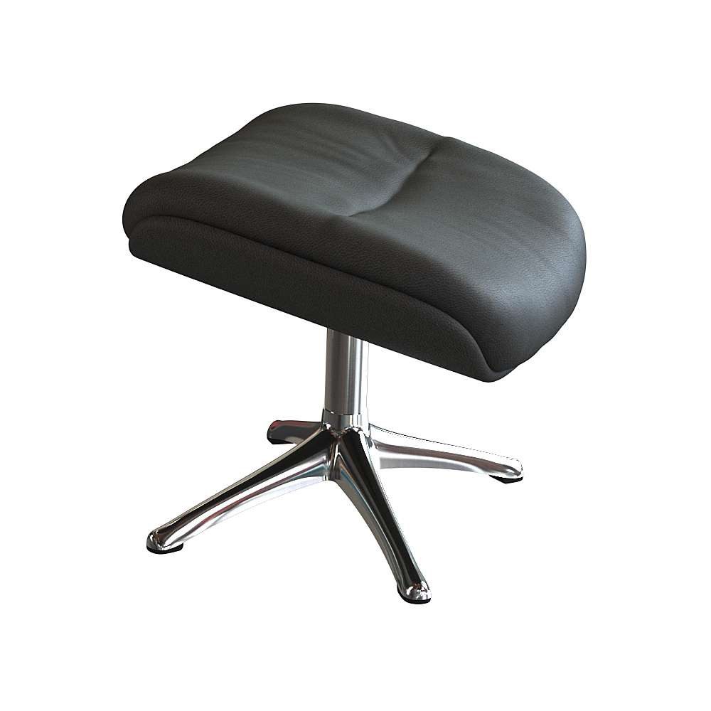 FLEXLUX Fußhocker Haze Beinstütze, skandinavische Design, hervorragender Komfort, Beinauflage zur besseren Entspannung, robuster Alu Fuß, pflegeleicht