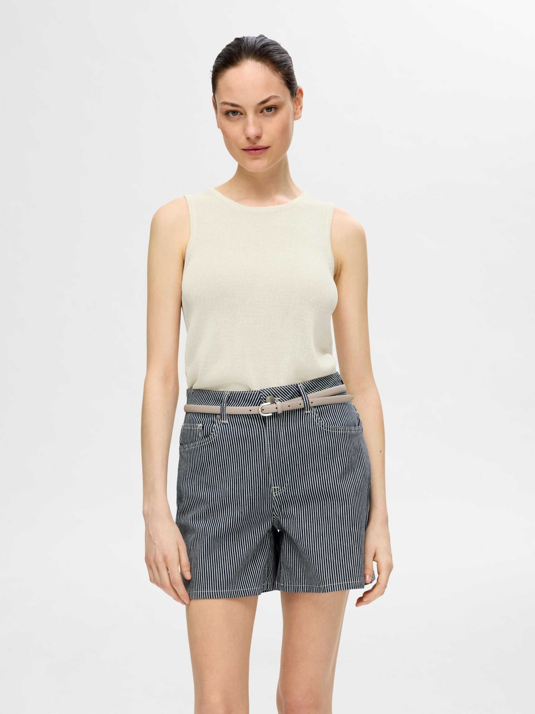 Selected Funktionstop SLFMoon (1-tlg) Plain/ohne Details