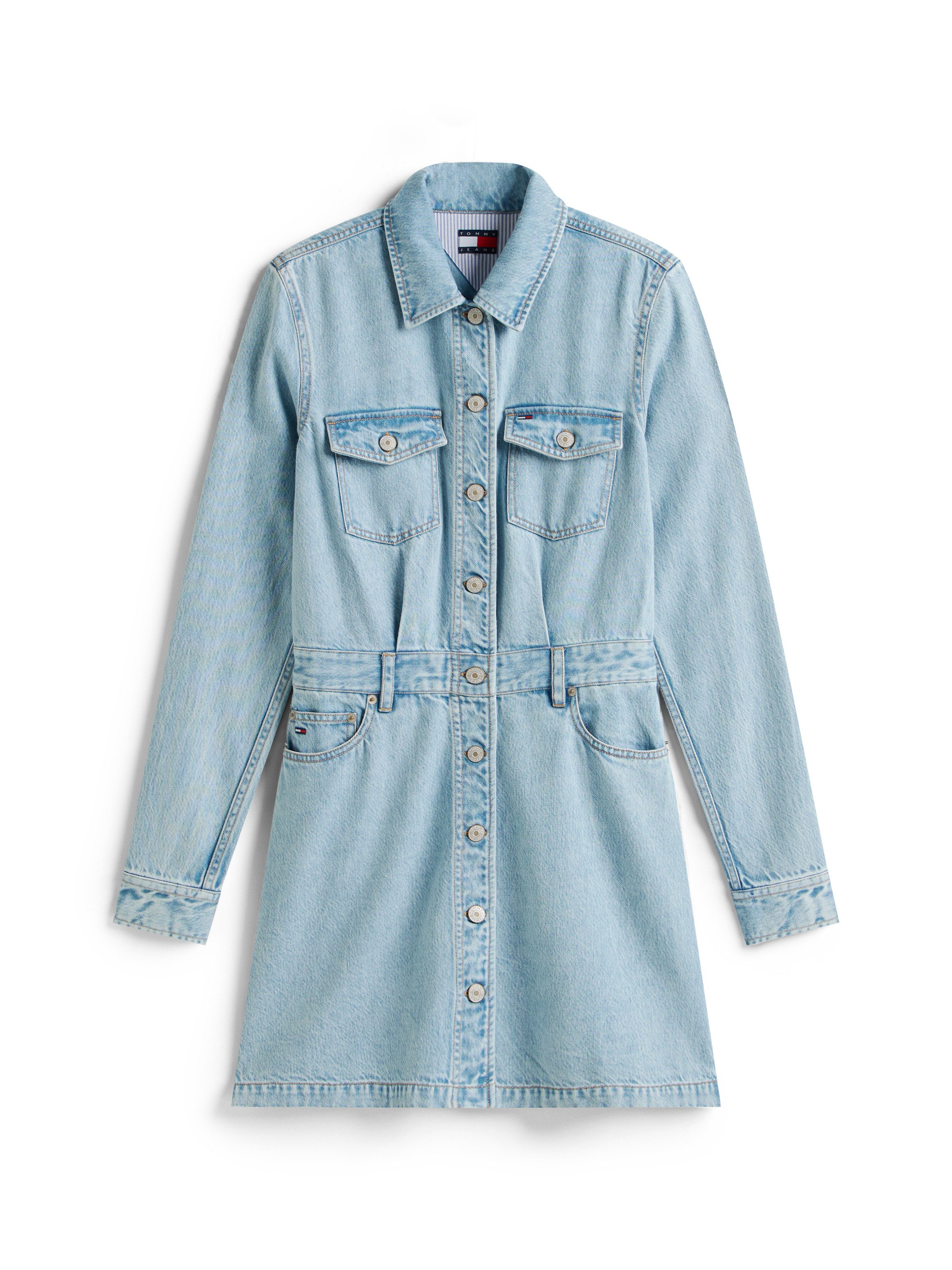 Jeanskleid MINI TRUCKER DENIM DRESS