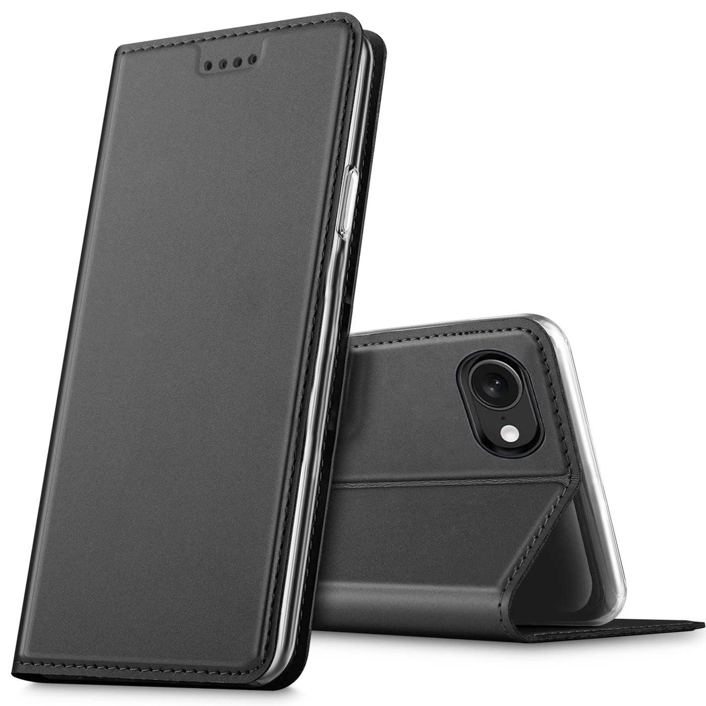 CoolGadget Handyhülle Magnet Case Handy Tasche für Apple iPhone 16e 6,1 Zoll, Hülle Klapphülle Ultra Slim Flip Cover für iPhone 16e Schutzhülle