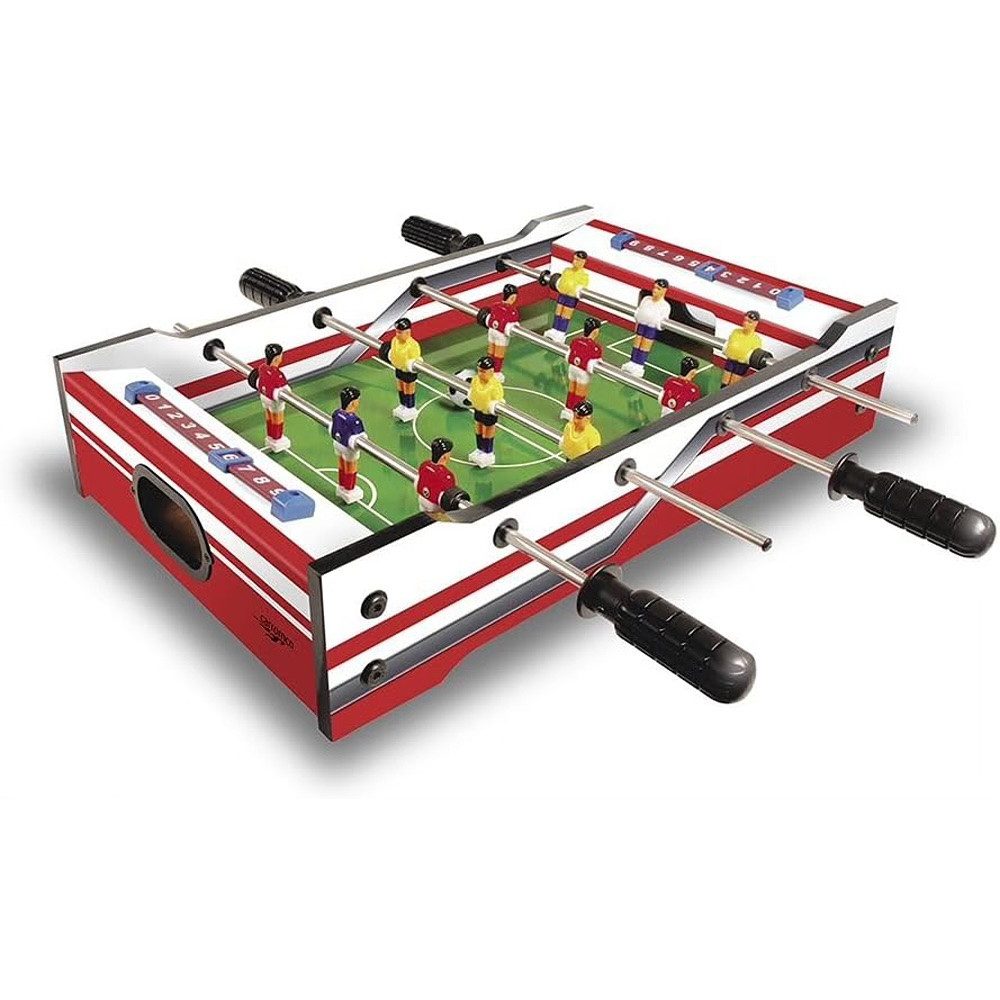 Carromco Multifunktionstisch Flip-XM 2 in 1 Multigame Spieltisch - Kicker & Gleithockey, alles in einem Tisch – platzsparend & drehbar