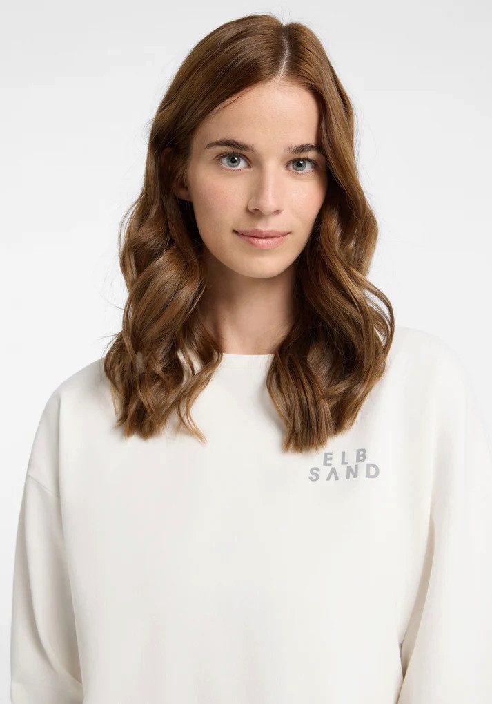 Elbsand Sweatshirt Elbsand, Tilla - weiches, innen angerautes 6 elastisches Sweatshirt Weich