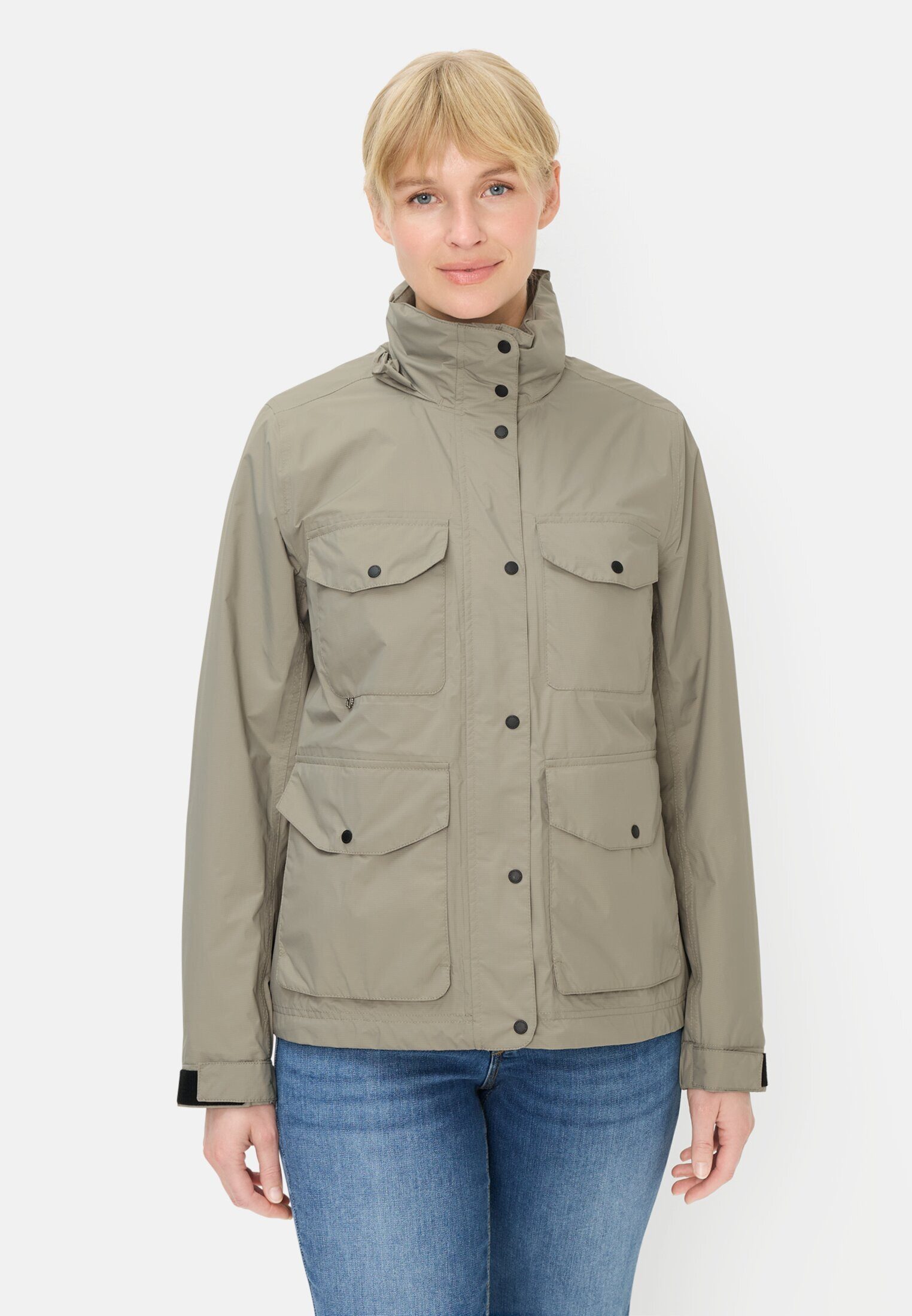 camel active Fieldjacket teXXXactive® Jacke mit verstellbarer Kapuze