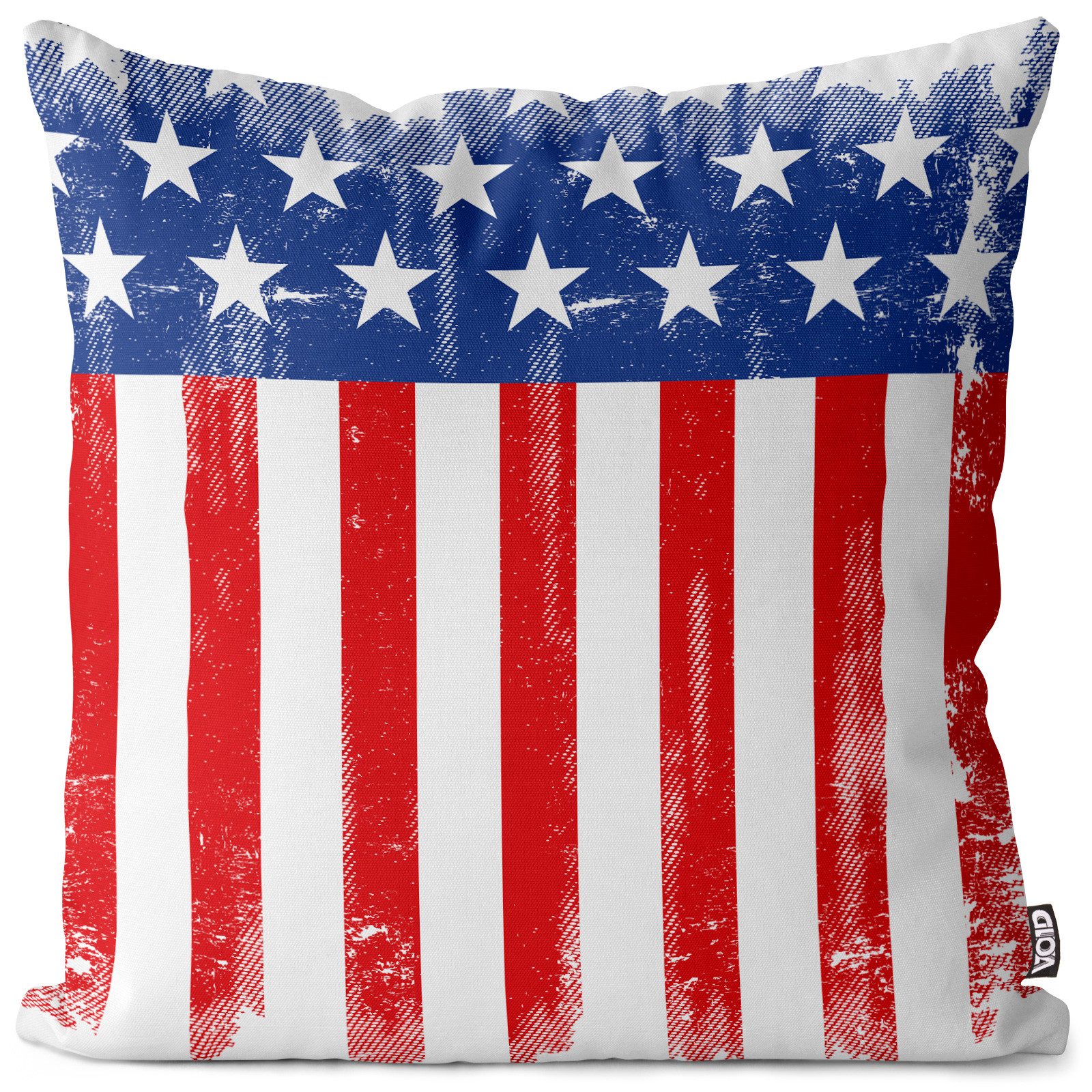 VOID Kissenbezug, US Flagge Outdoor IndoorFahne usa banner amerika vereinigte staaten