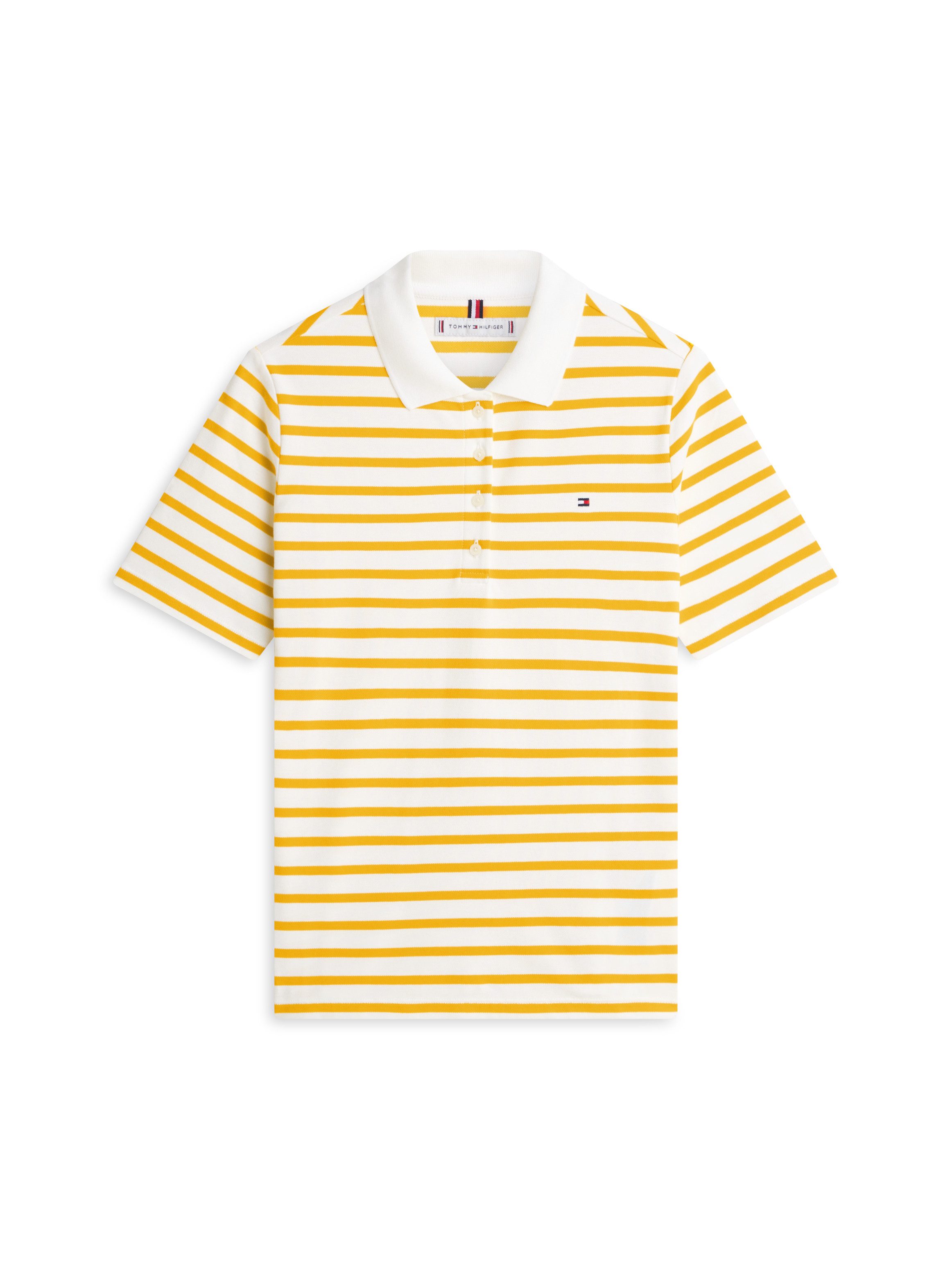 Breton Stripe Ecru / Orange Flash