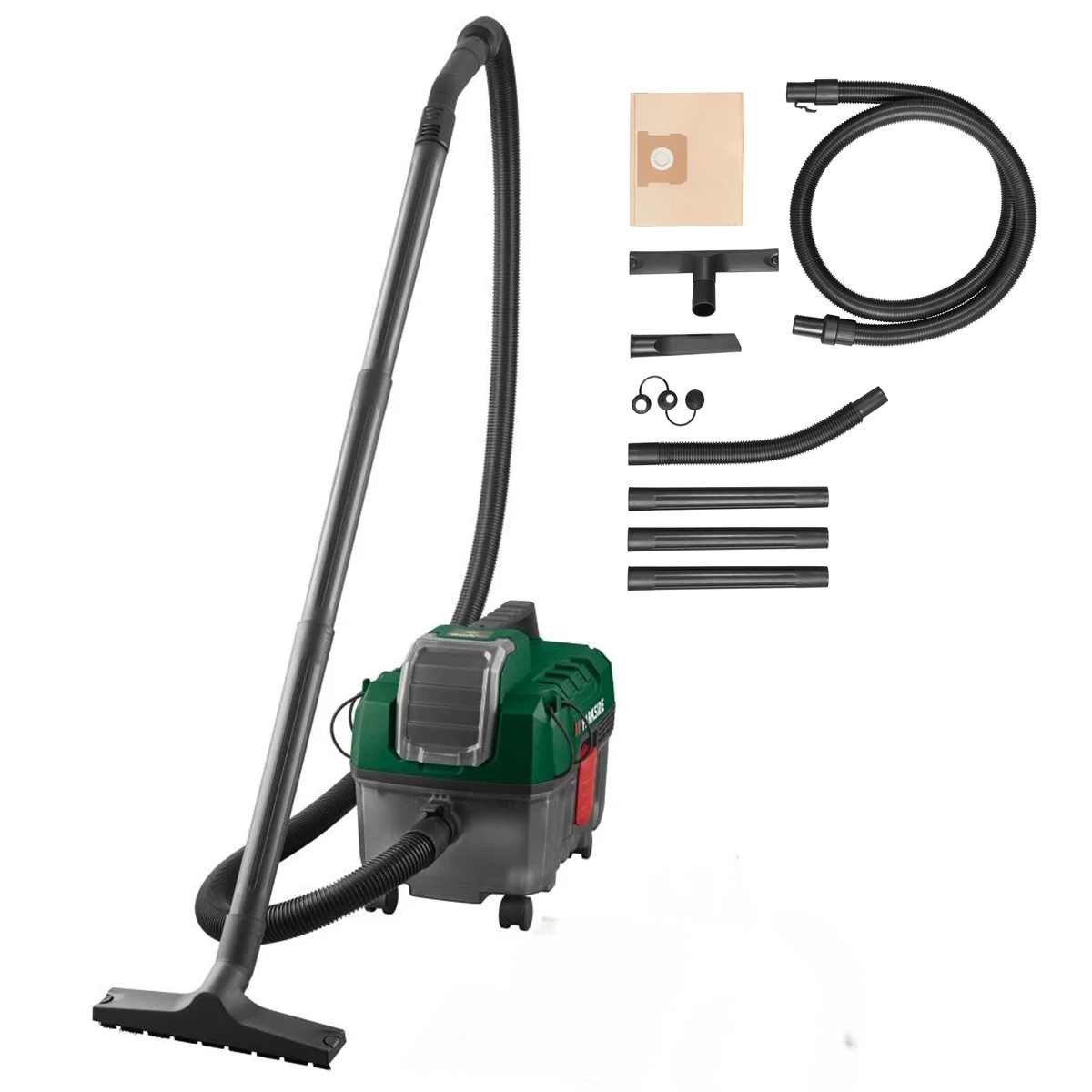 Parkside Nass-Trocken-Sauger Akku-Nass Trockensauger PAWD 20-Li A1,ohne Akku und Ladegerät