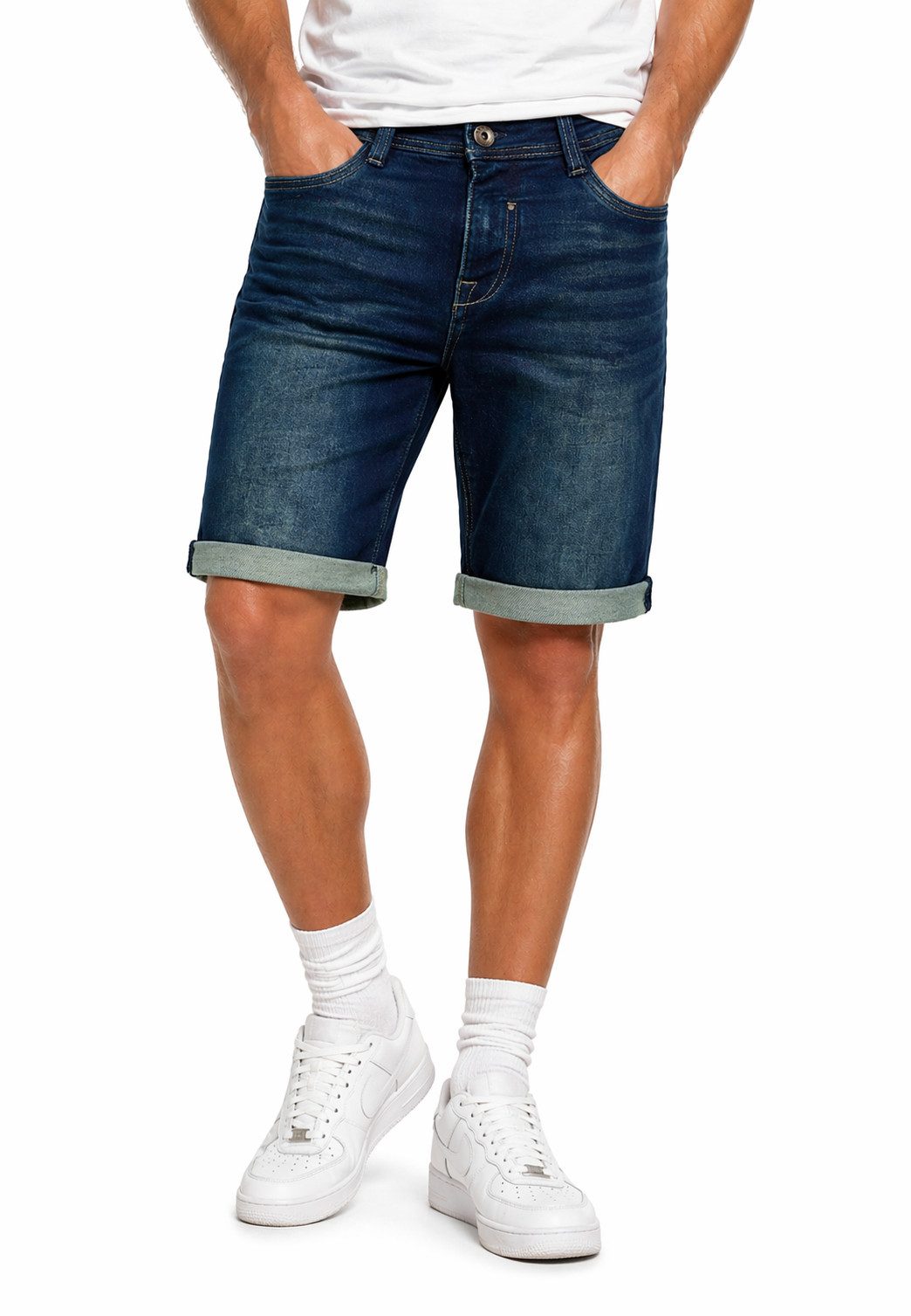 SUBLEVEL Bermudas Herren Jeans Shorts Denim kurze Hose Bermuda Freizeit 5 Pocket Sommer