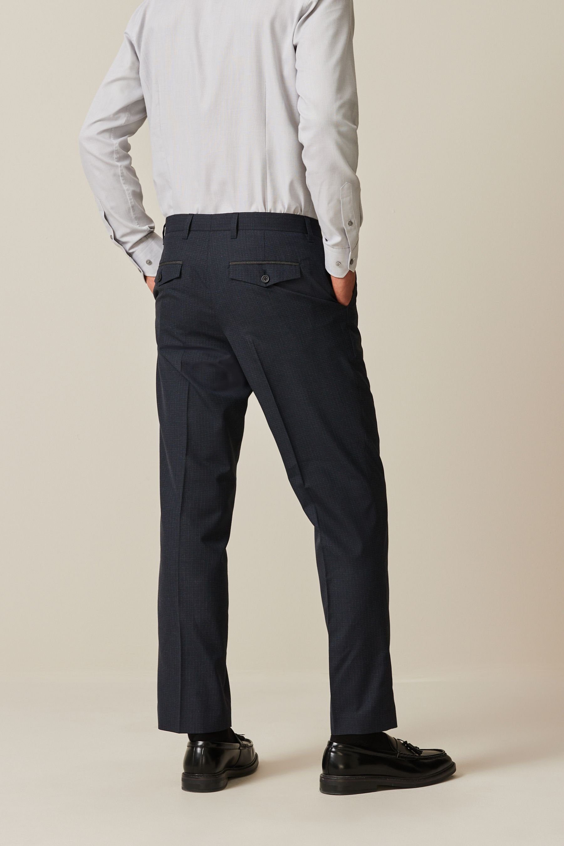 Next Stoffhose Strukturierte, elegante Hose (1-tlg)